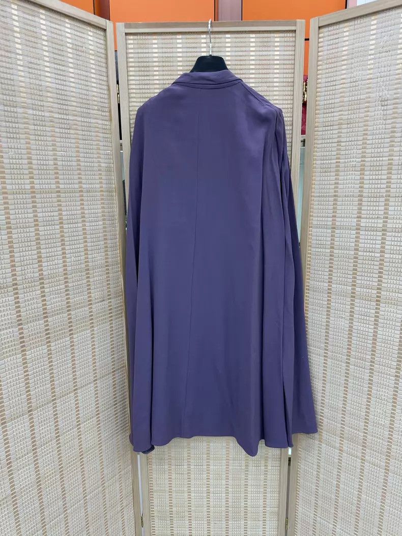 Valentino Valentino Purple cape dress Size XS / US 0-2 / IT 36-38 - 2 Thumbnail