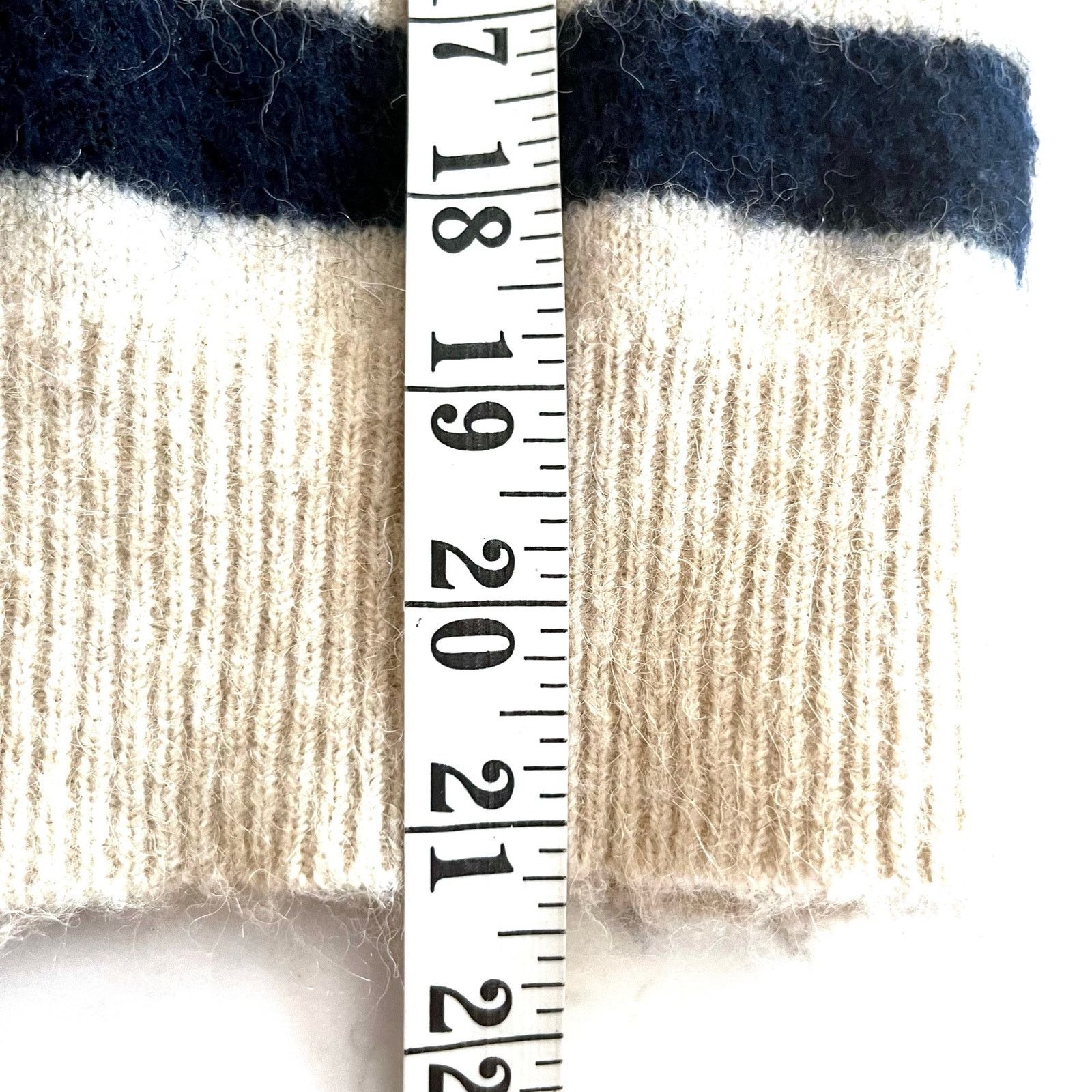 Zara Zara wool alpaca blend stripe sweater rhinestone buttons M Size M / US 6-8 / IT 42-44 - 5 Thumbnail