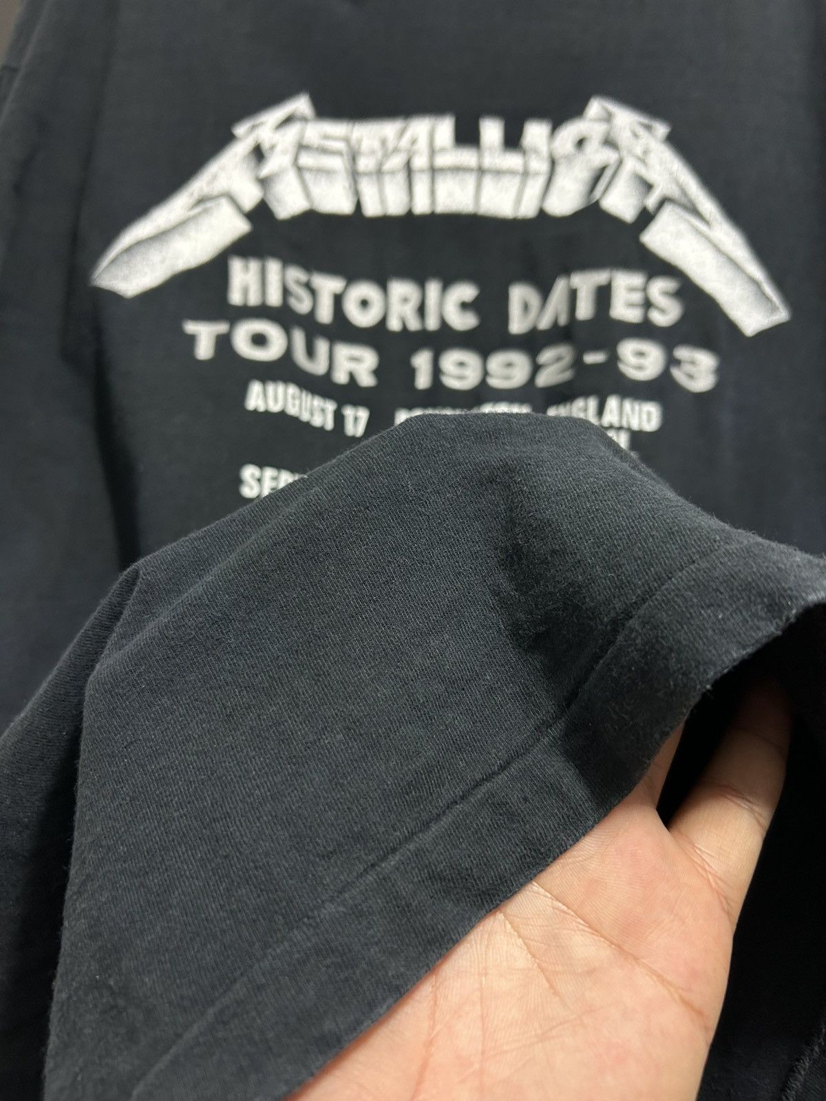 Mexicana 1992/93 Metallica Mexico Tour Very Rare Size US XL / EU 56 / 4 - 4 Thumbnail