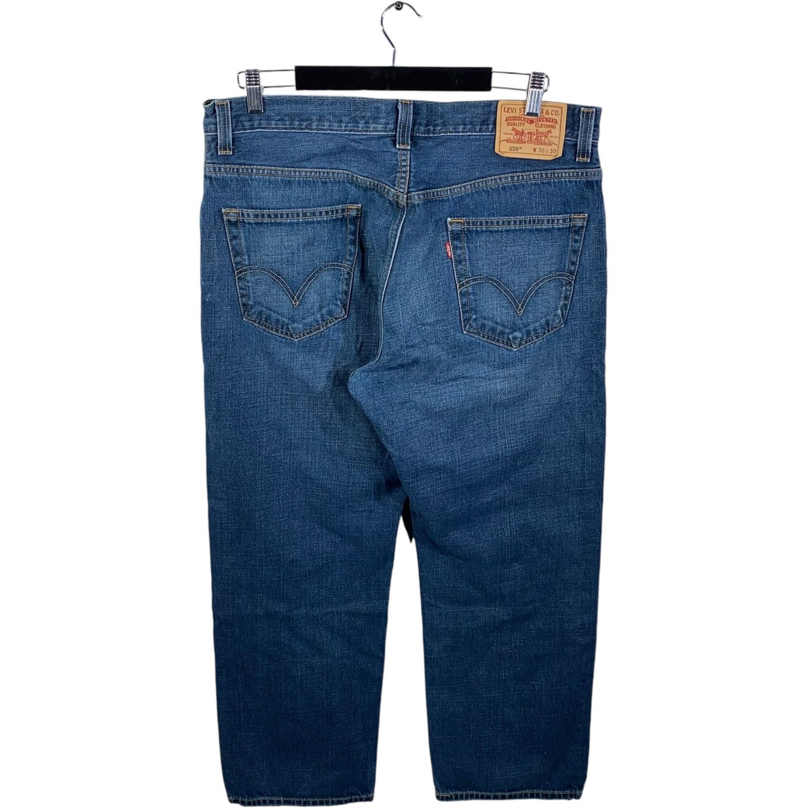 Levi's Levi's 559 Denim Straight Leg Jeans Size US 36 / EU 52 - 5 Thumbnail