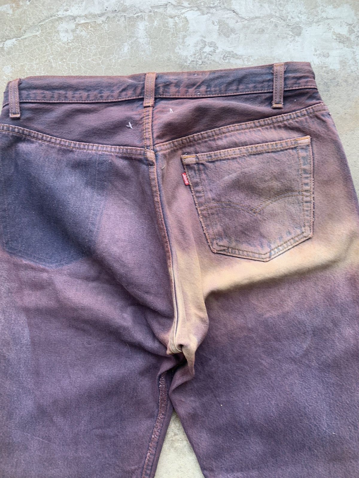 Japanese Brand × Levi's × Sonic Lab Very Rare ✨ Levi’s x Soniclab Rebuild Hybrid Denim.NiceColor Size US 33 - 7 Thumbnail
