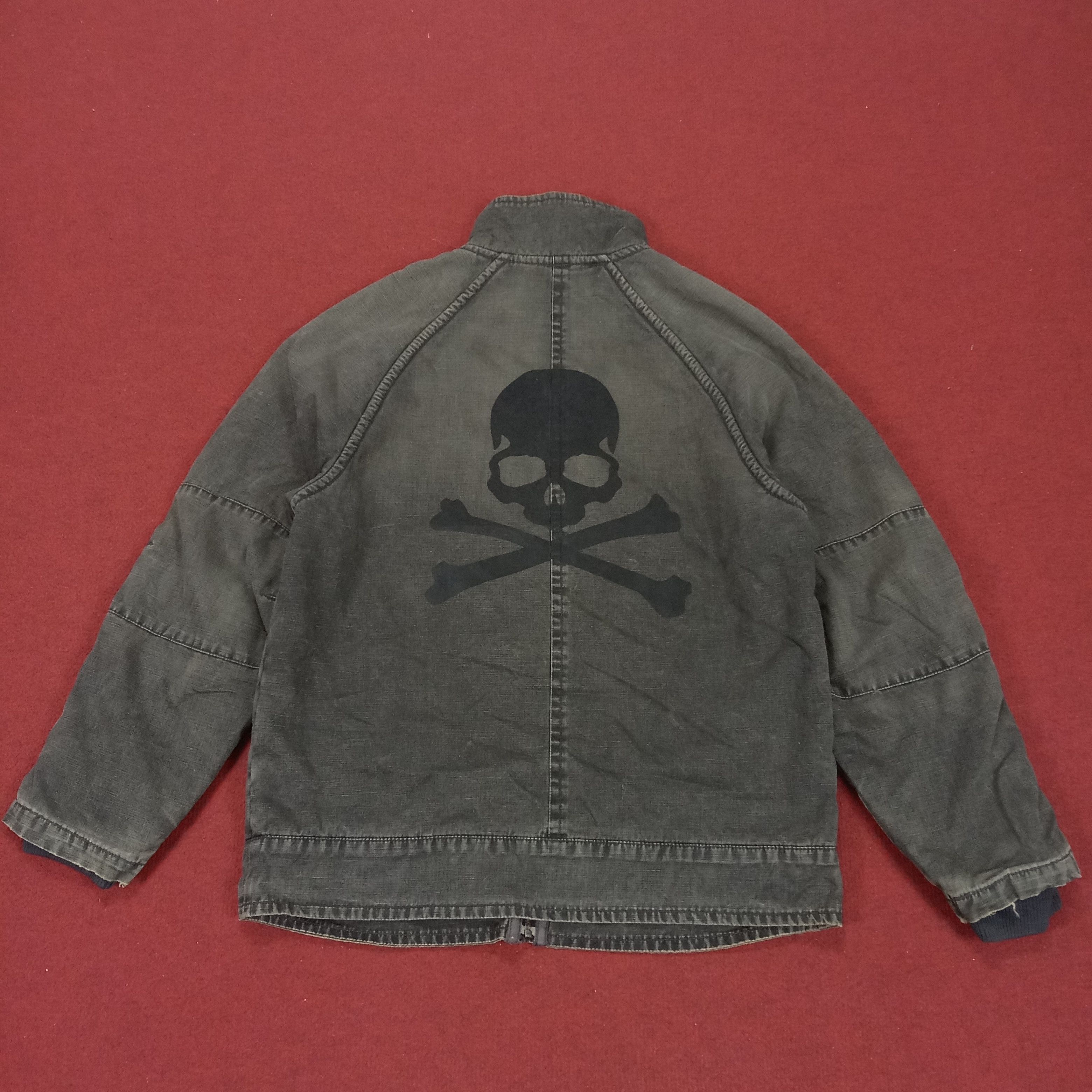 Johnbull × Vintage John Bull X Custom Skulls Design Streetwear Style Jacket Size US M / EU 48-50 / 2 - 1 Thumbnail