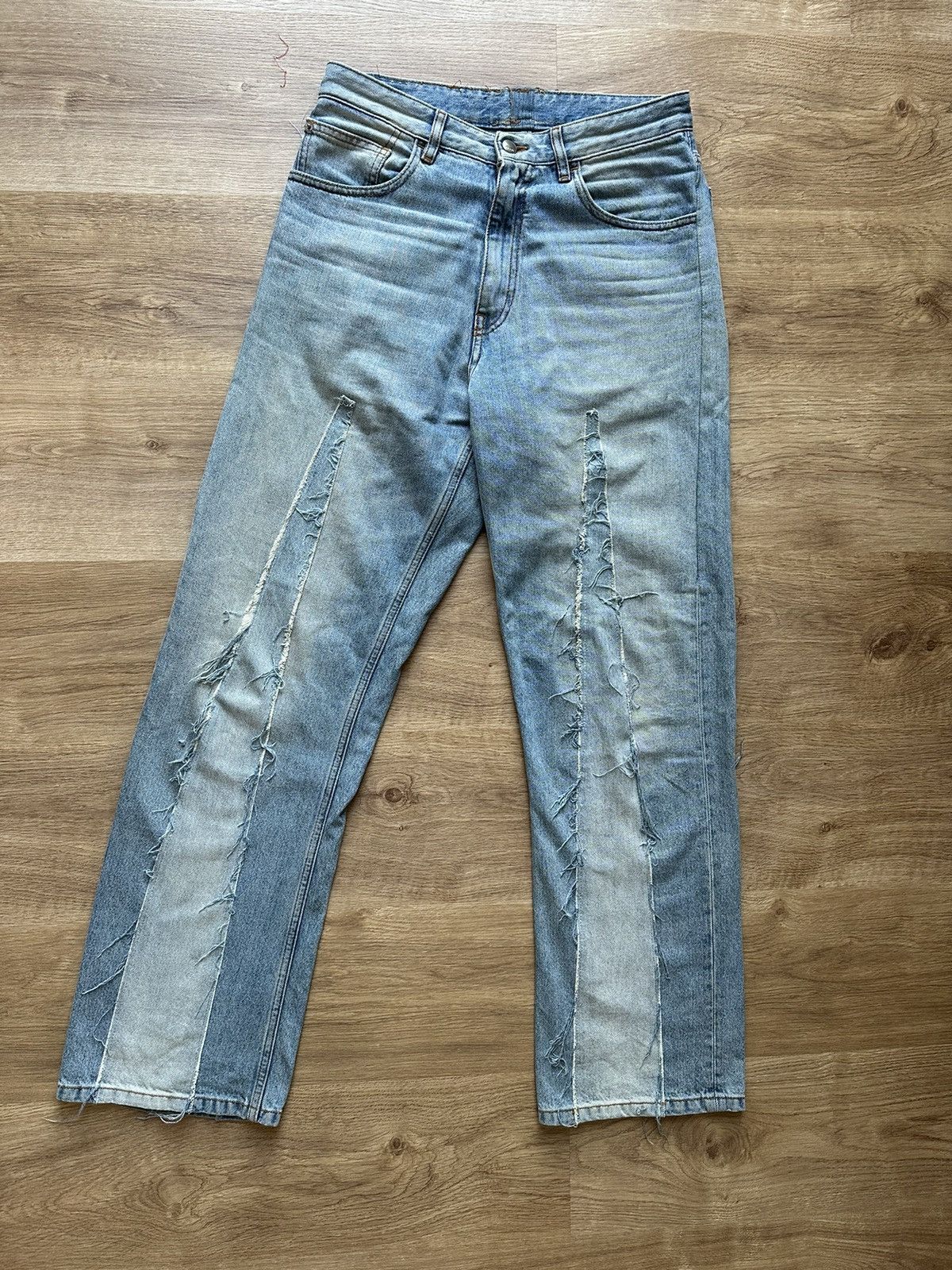 Image of Marni Patch Jeans in Blue, Men's (Size 30)