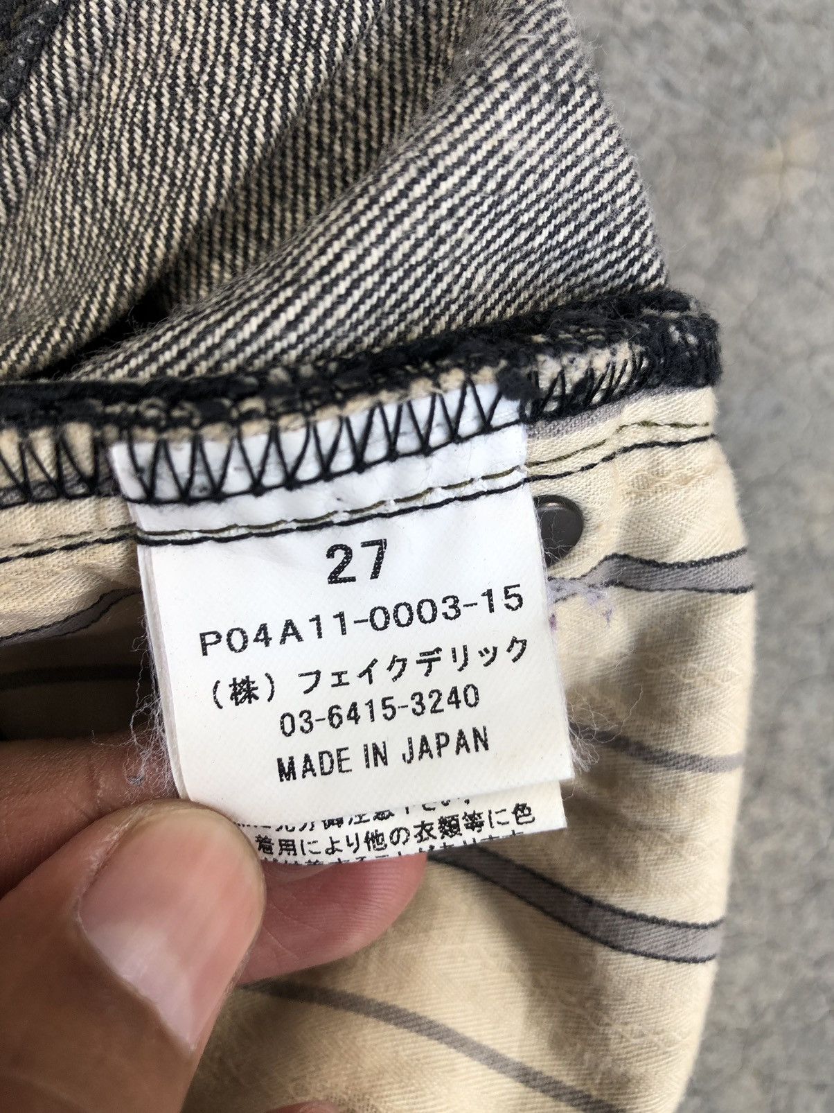 If Six Was Nine Japanese Platium Moussy Flared Jeans Distressee Jeans Size US 31 - 18 Thumbnail