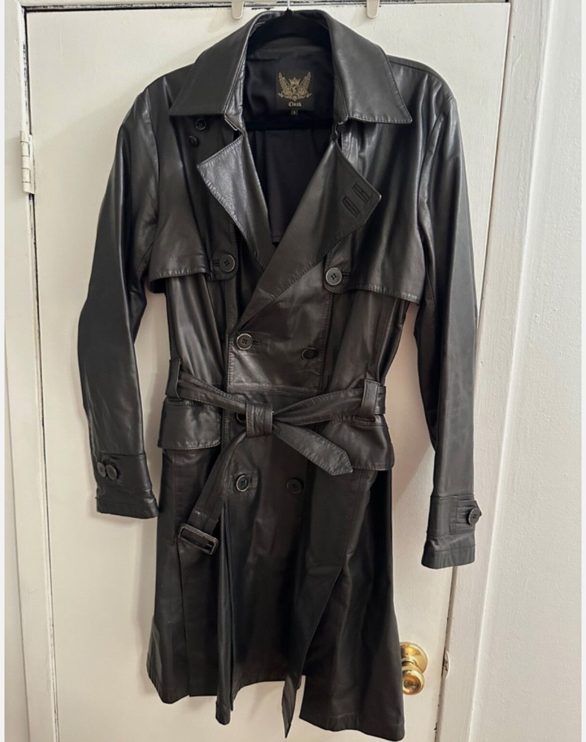 Cloak Cloak NYC Very Rare Black Leather Trench Coat Size US S / EU 44-46 / 1 - 1 Thumbnail