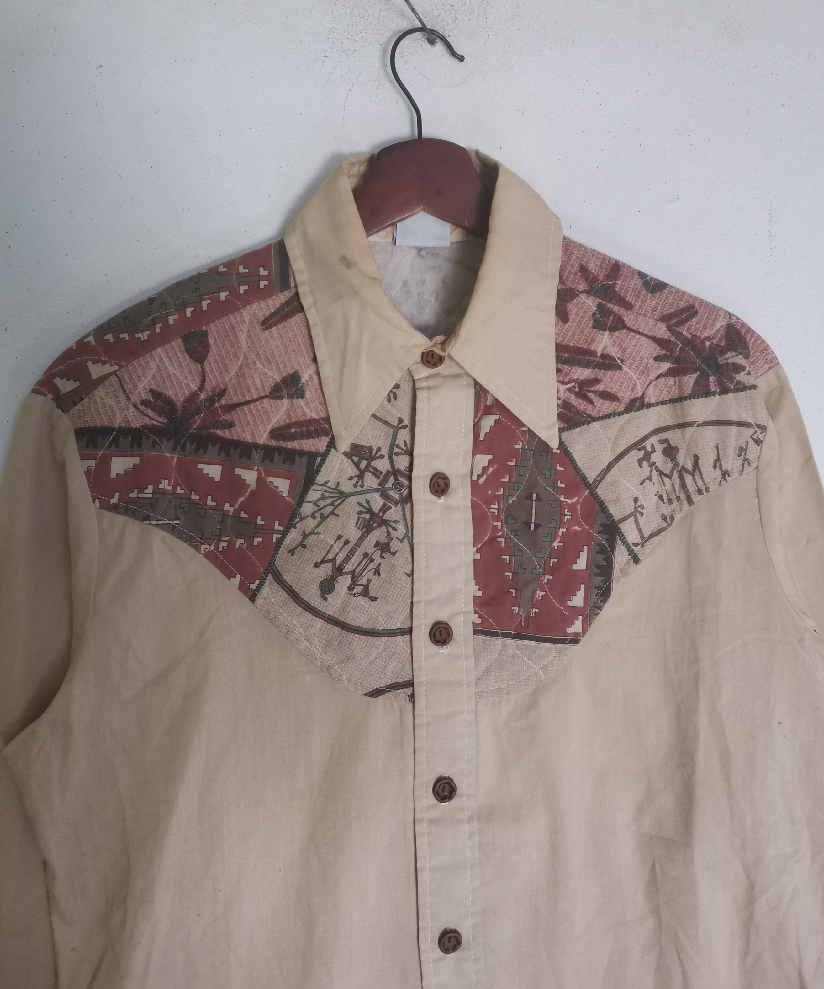 Kennington Ltd. × Vintage Rare vintage Kennington California shirt buttons ups Size US M / EU 48-50 / 2 - 2 Thumbnail