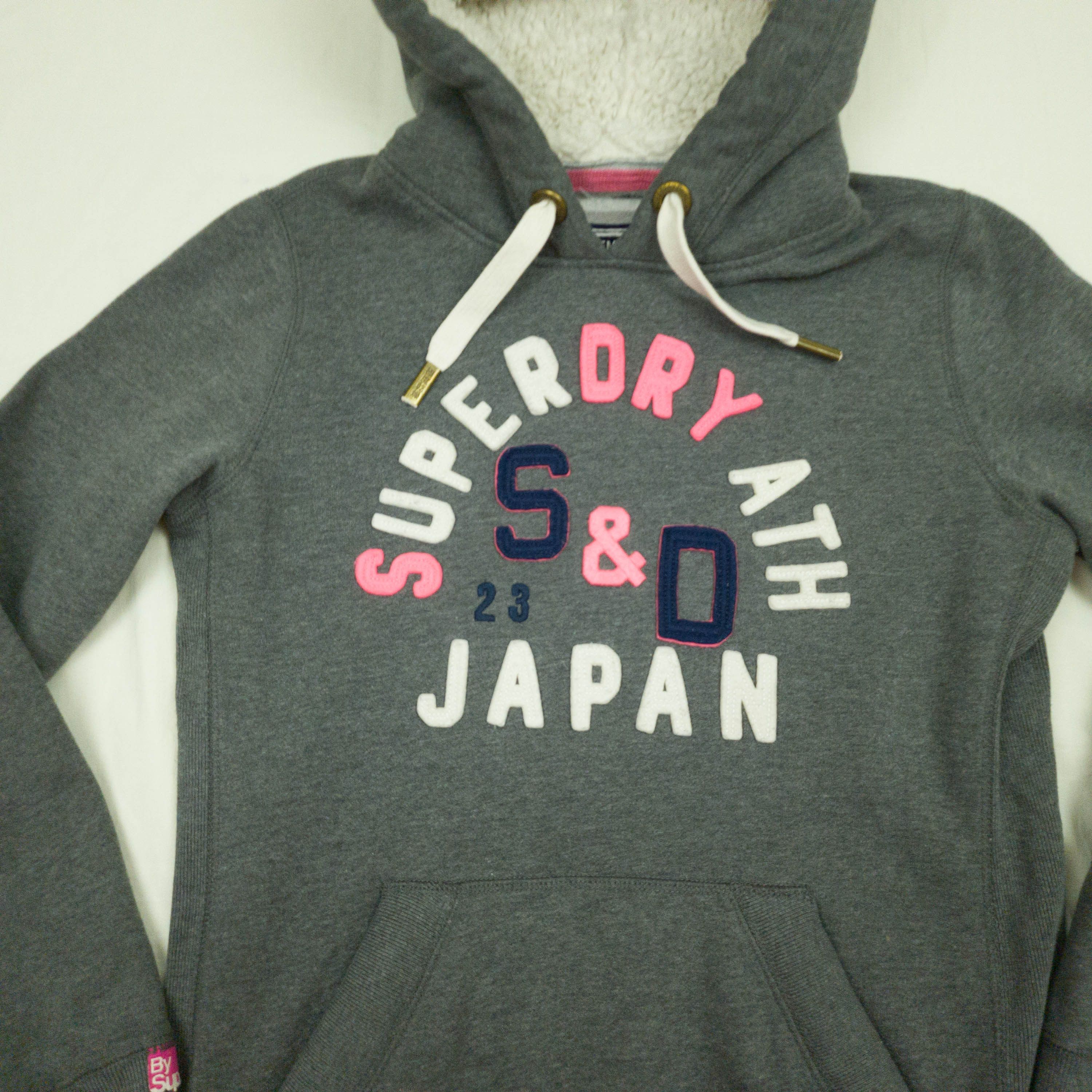 Superdry Superdry hoody cotton polyester size M-L ( LABEL L ) vgc Size L / US 10 / IT 46 - 5 Thumbnail