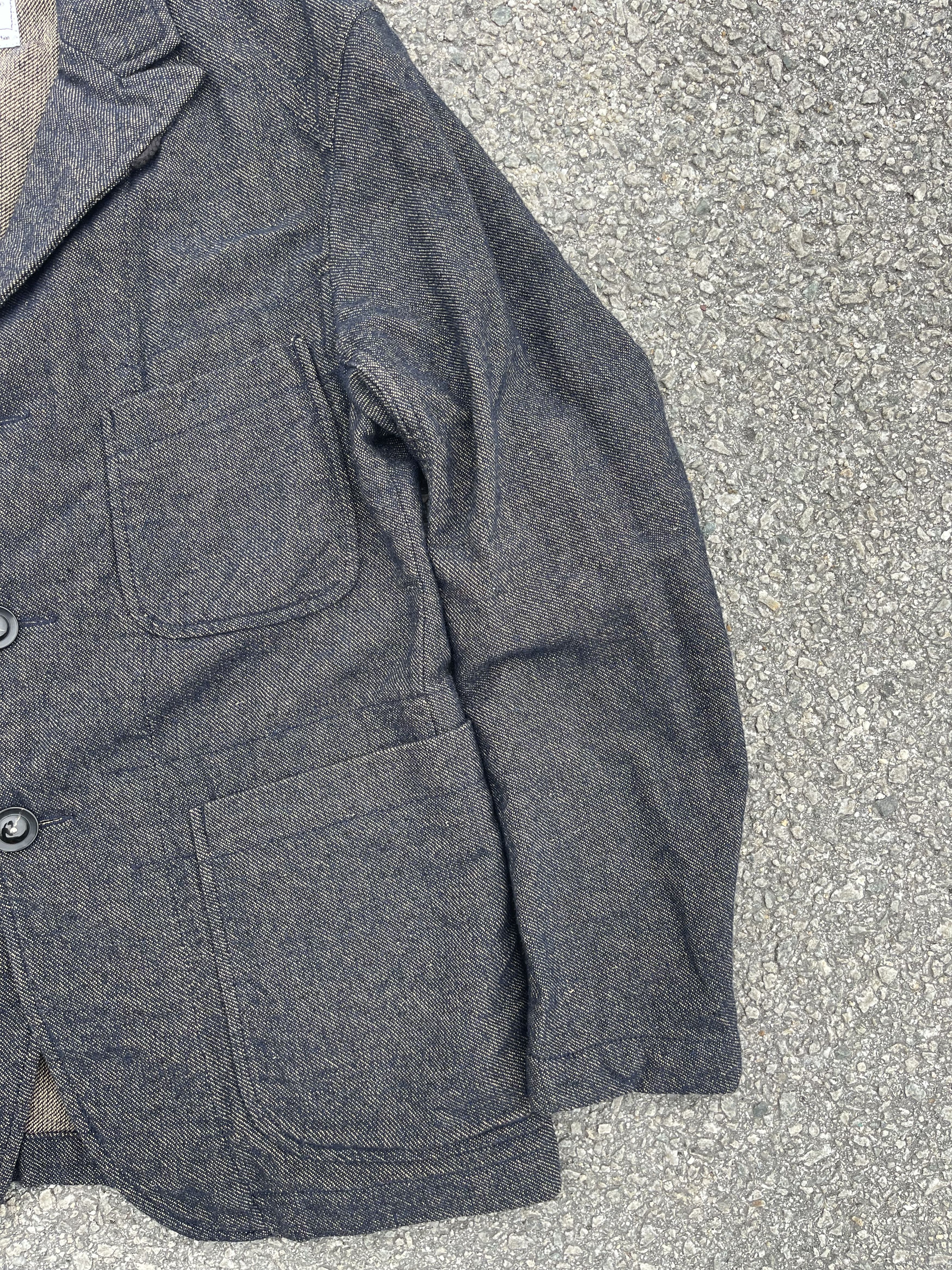 Engineered Garments Wool Denim Rust Shining Chore Blazer Jacket Style sz XS Size US XS / EU 42 / 0 - 4 Thumbnail