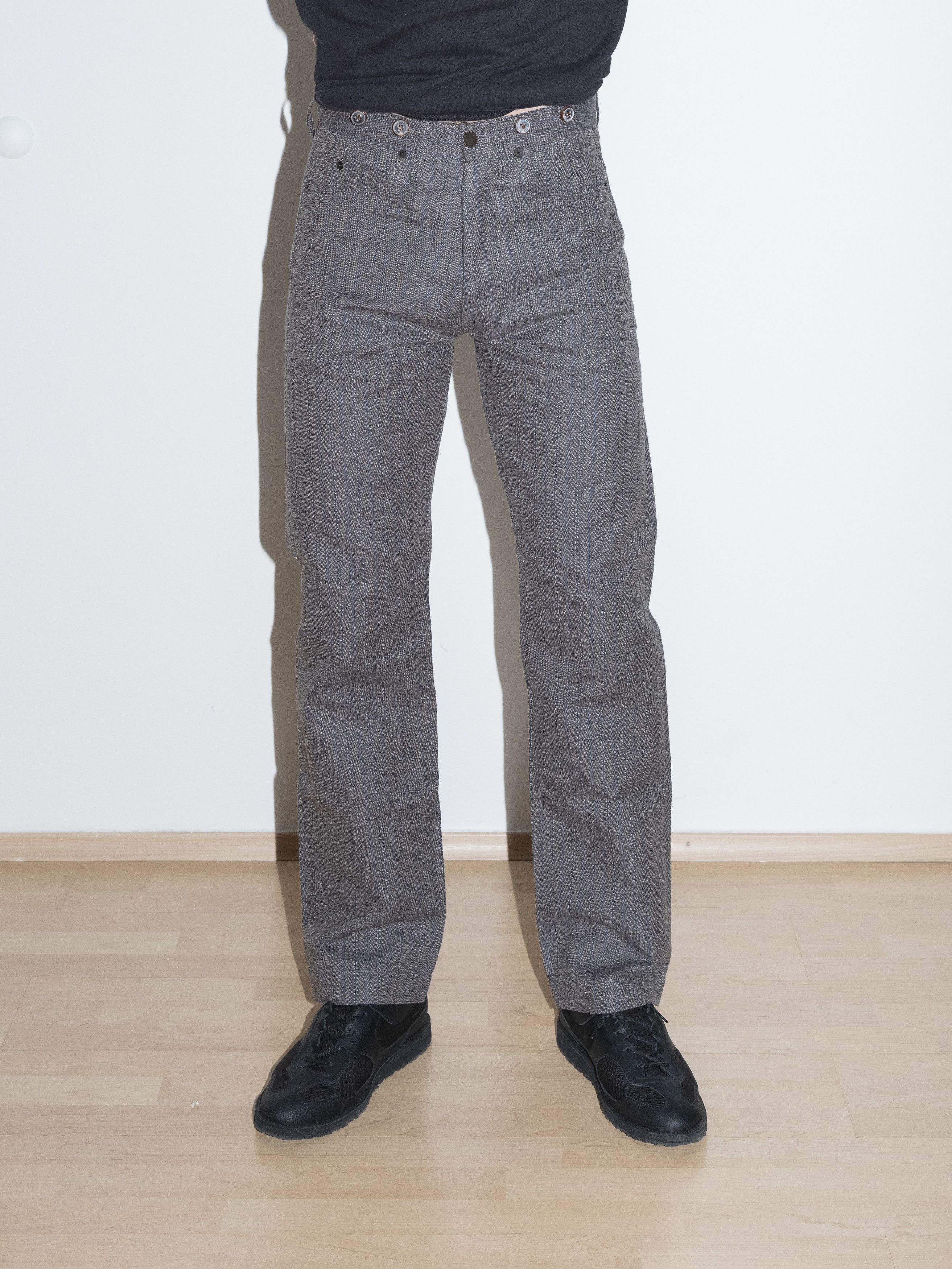 Nigel Cabourn Authentic Collection Pinstripe Hunting Pants Size US 30 / EU 46 - 1 Thumbnail