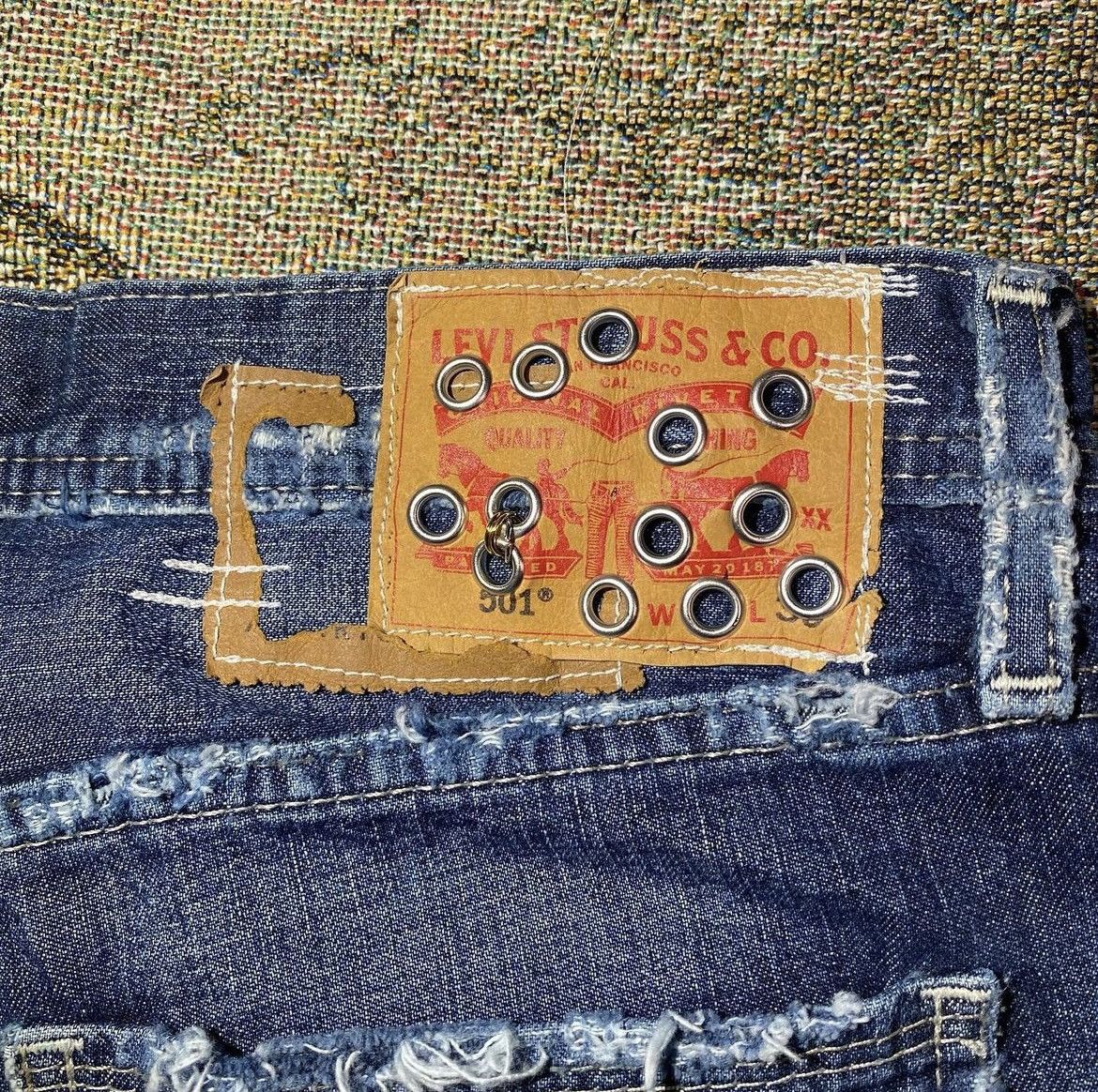 If Six Was Nine × Levi's × Vintage 1 of 1 'PACK RAT DENIM' Size US 32 / EU 48 - 9 Thumbnail
