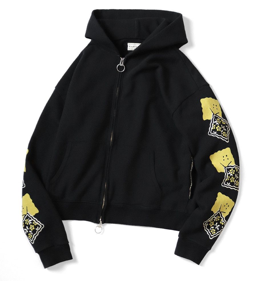 Kapital KAPITAL GYM Hoodie PECKISH RAINBOWY black full zip new Size US M / EU 48-50 / 2 - 2 Thumbnail