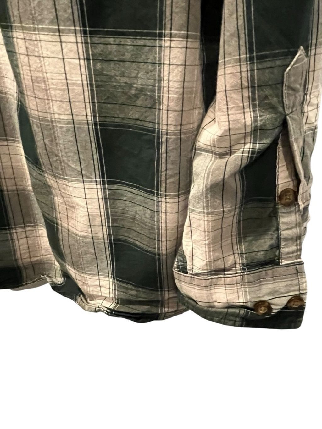 Carhartt Carhartt Relaxed Fit XL Green Gray Plaid Button Down Shirt Size US XL / EU 56 / 4 - 8 Thumbnail