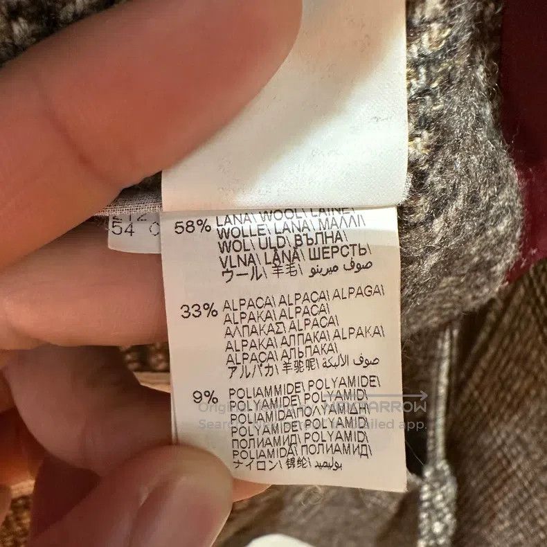 Brunello Cucinelli Brunello Cucinelli Alpaca wool tweed suit jacket Size 46L - 7 Thumbnail