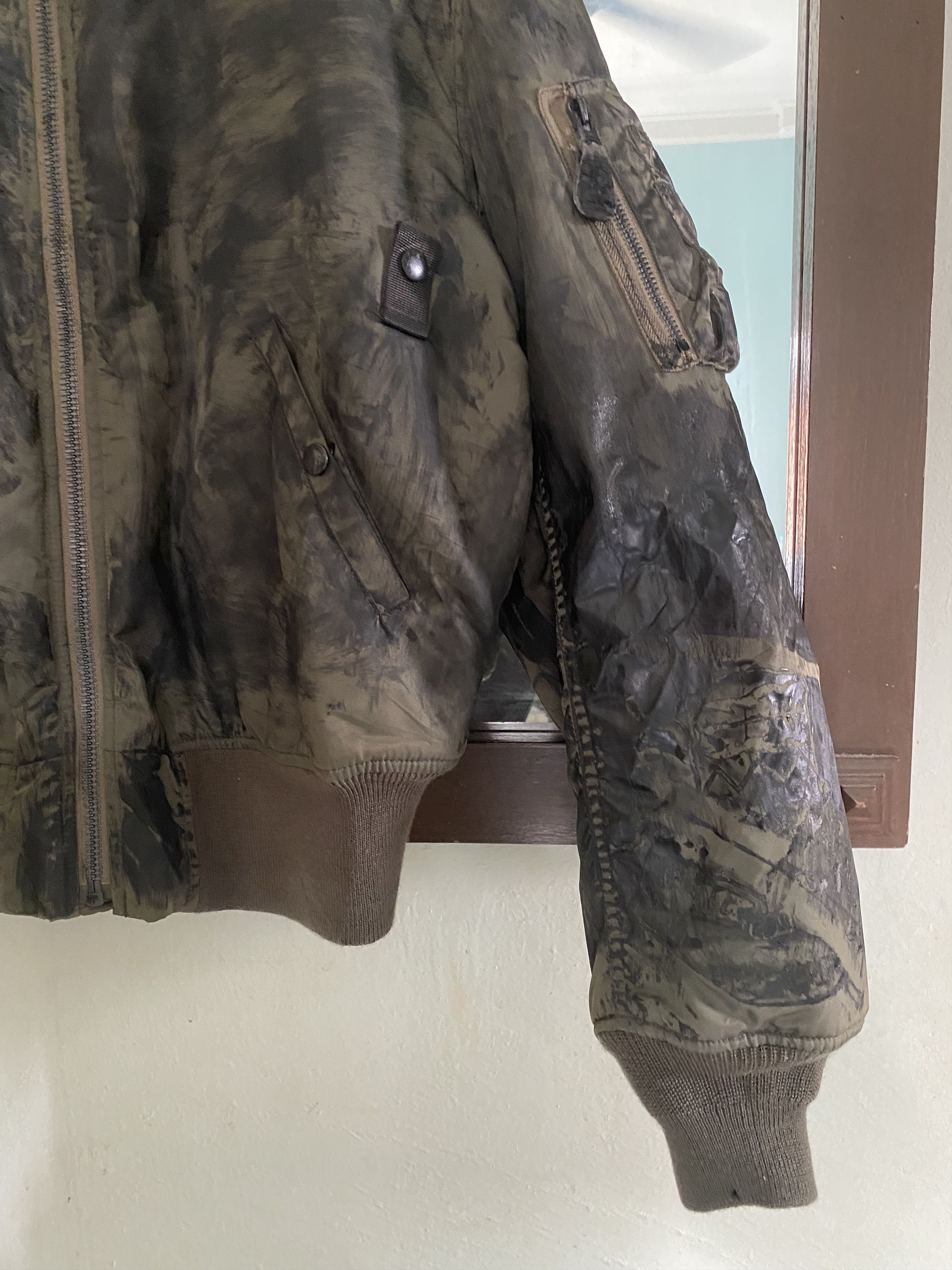 Avirex Vintage Avirex Bomber Jacket Paint Pattern M Size Size US M / EU 48-50 / 2 - 3 Thumbnail