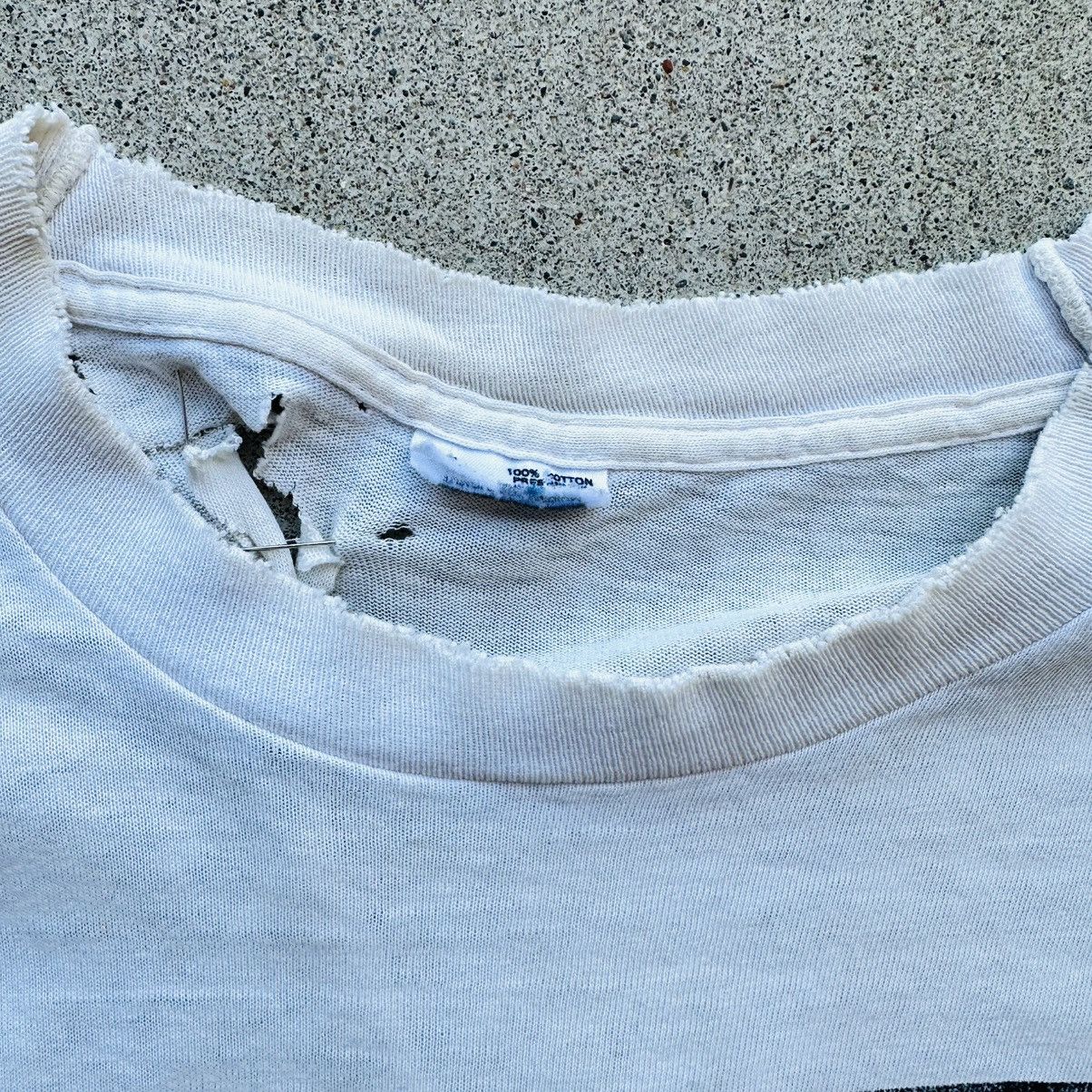 Fruit Of The Loom × Vintage Vintage Drunk Driving Tee Shirt Large Single Stitch Thrashed Size US L / EU 52-54 / 3 - 3 Thumbnail