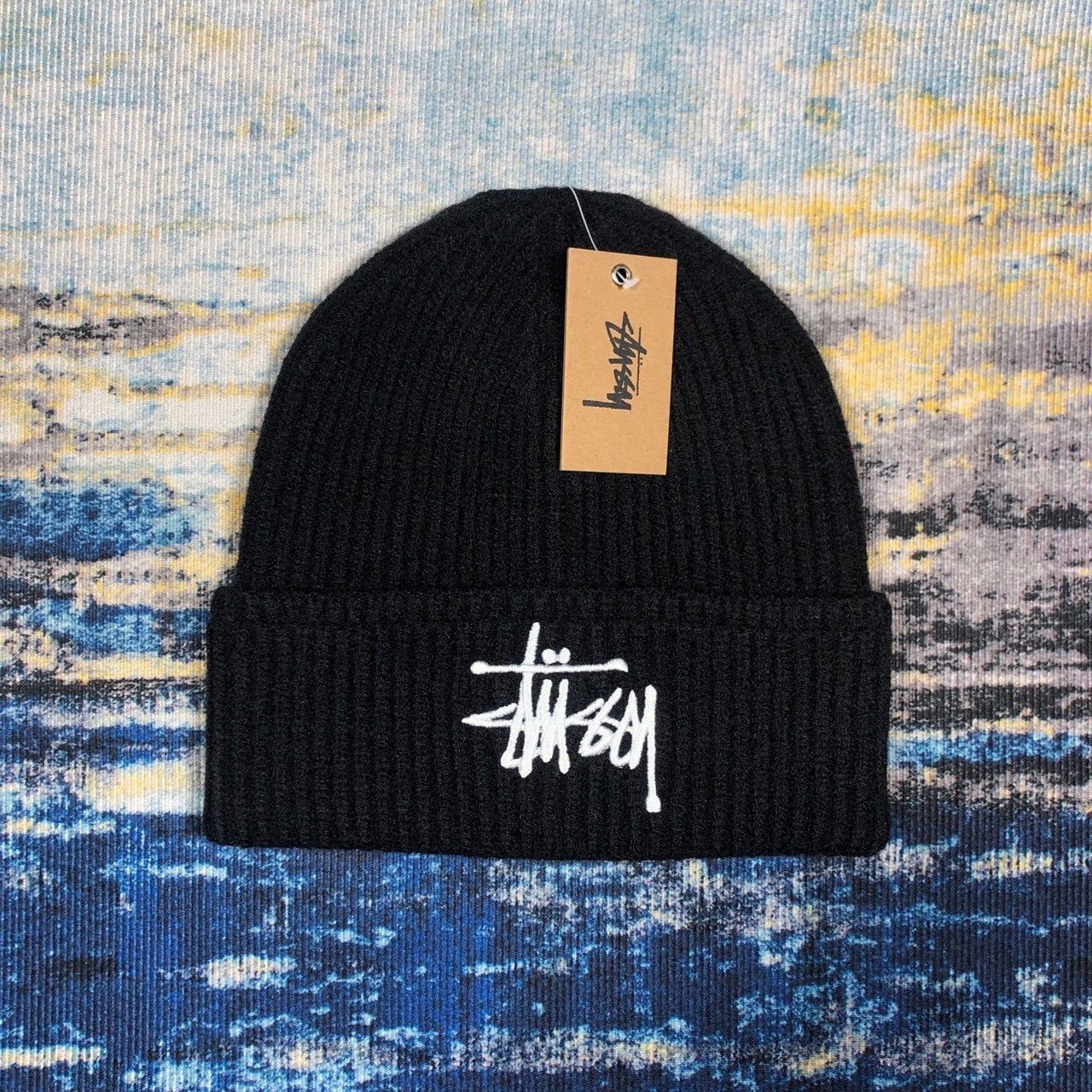 Stussy × Vintage Stussy Basic Cuff Beanie Size ONE SIZE - 1 Thumbnail