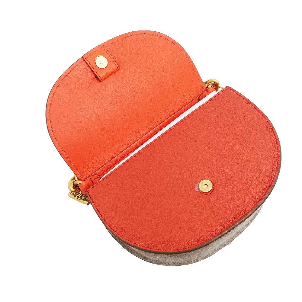 Chloe o1loc1c0425 CHC23 Size: OS / Flap Bag in Orange Size ONE SIZE - 4 Thumbnail
