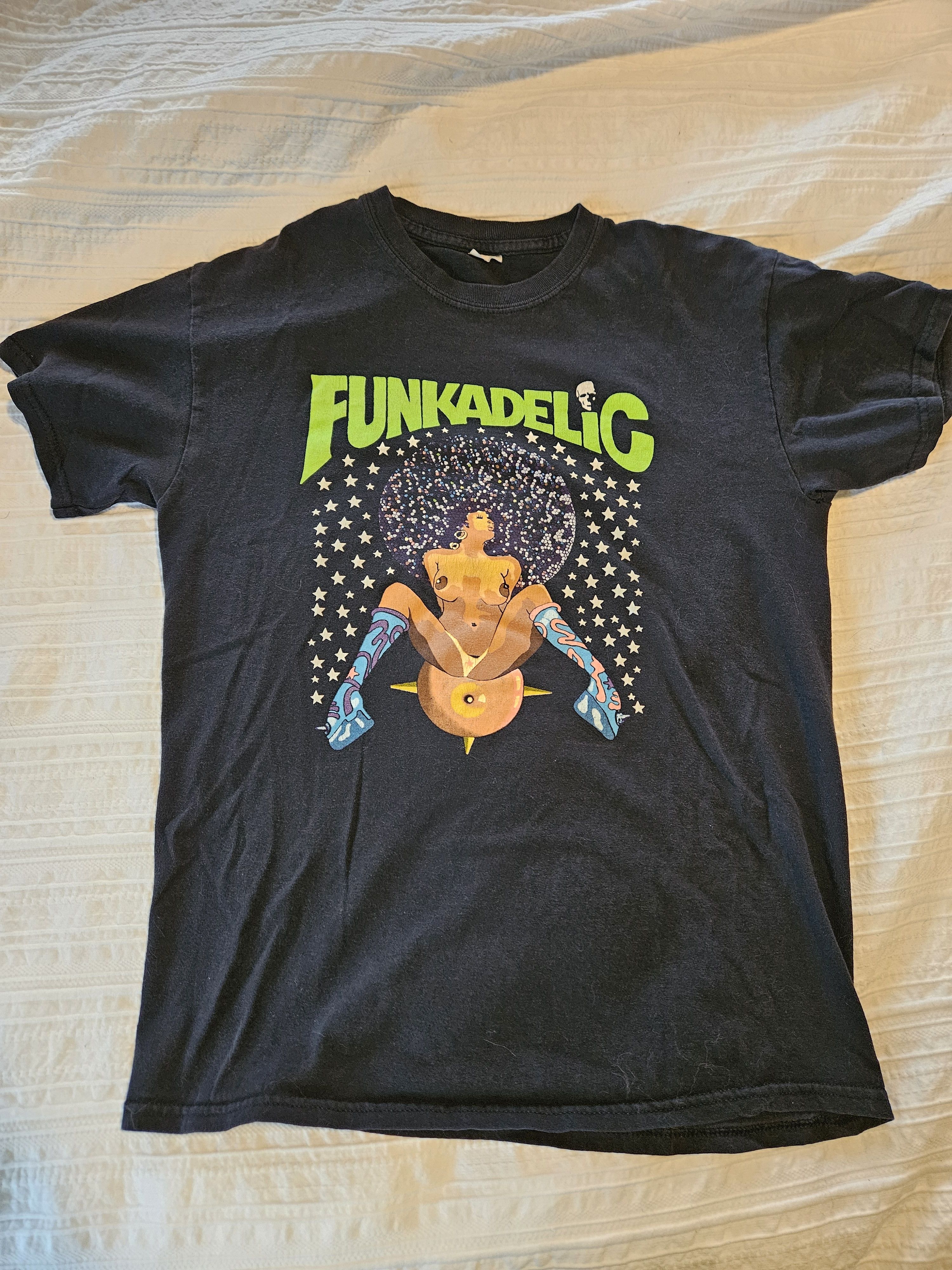 image of Tennessee Apparel Company Funkadelic - Vintage - Band T Shirt in Black, Men's (Size Medium)