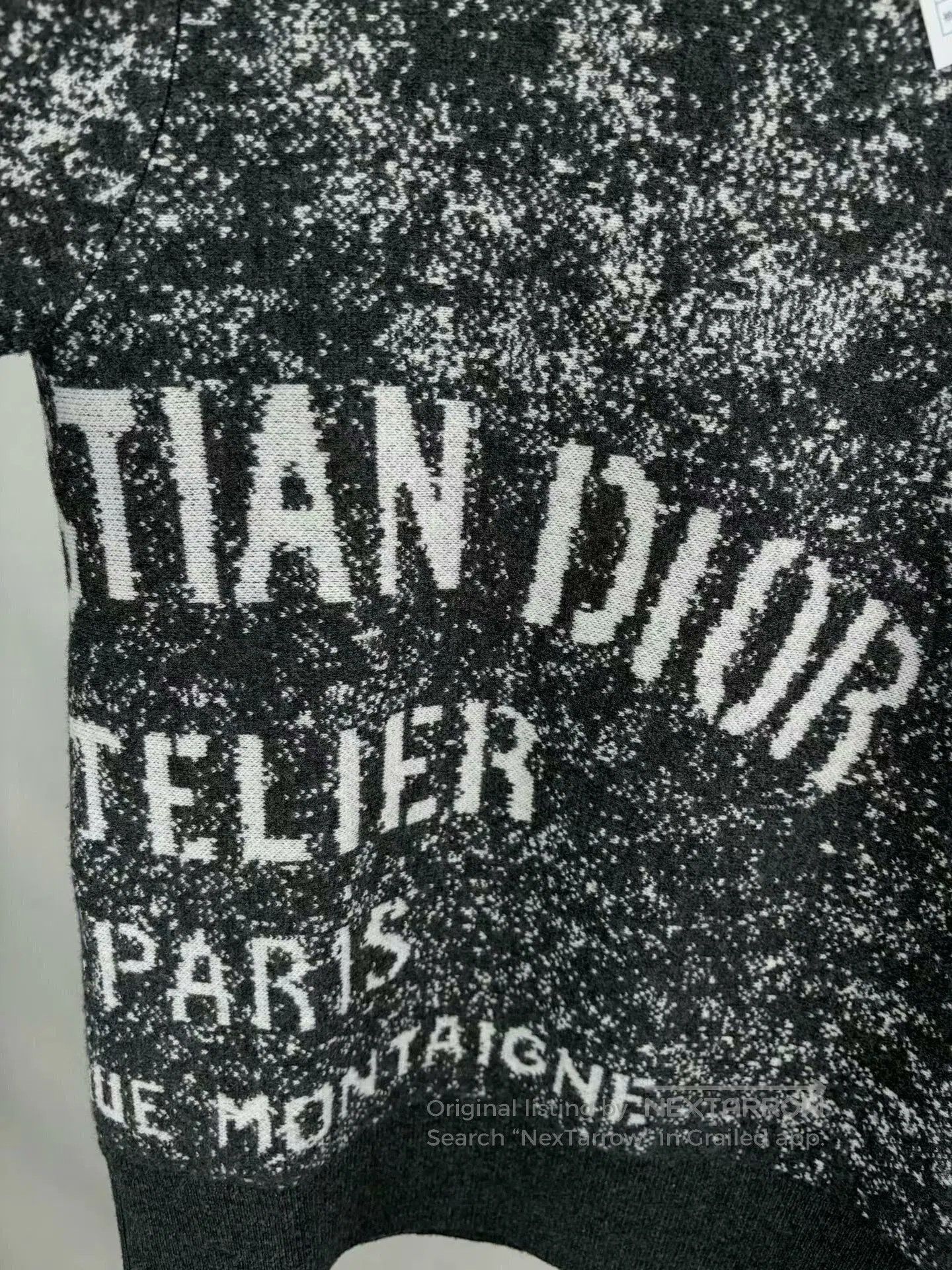 Dior dior wool sweater with snowflake design. Size S / US 4 / IT 40 - 3 Thumbnail