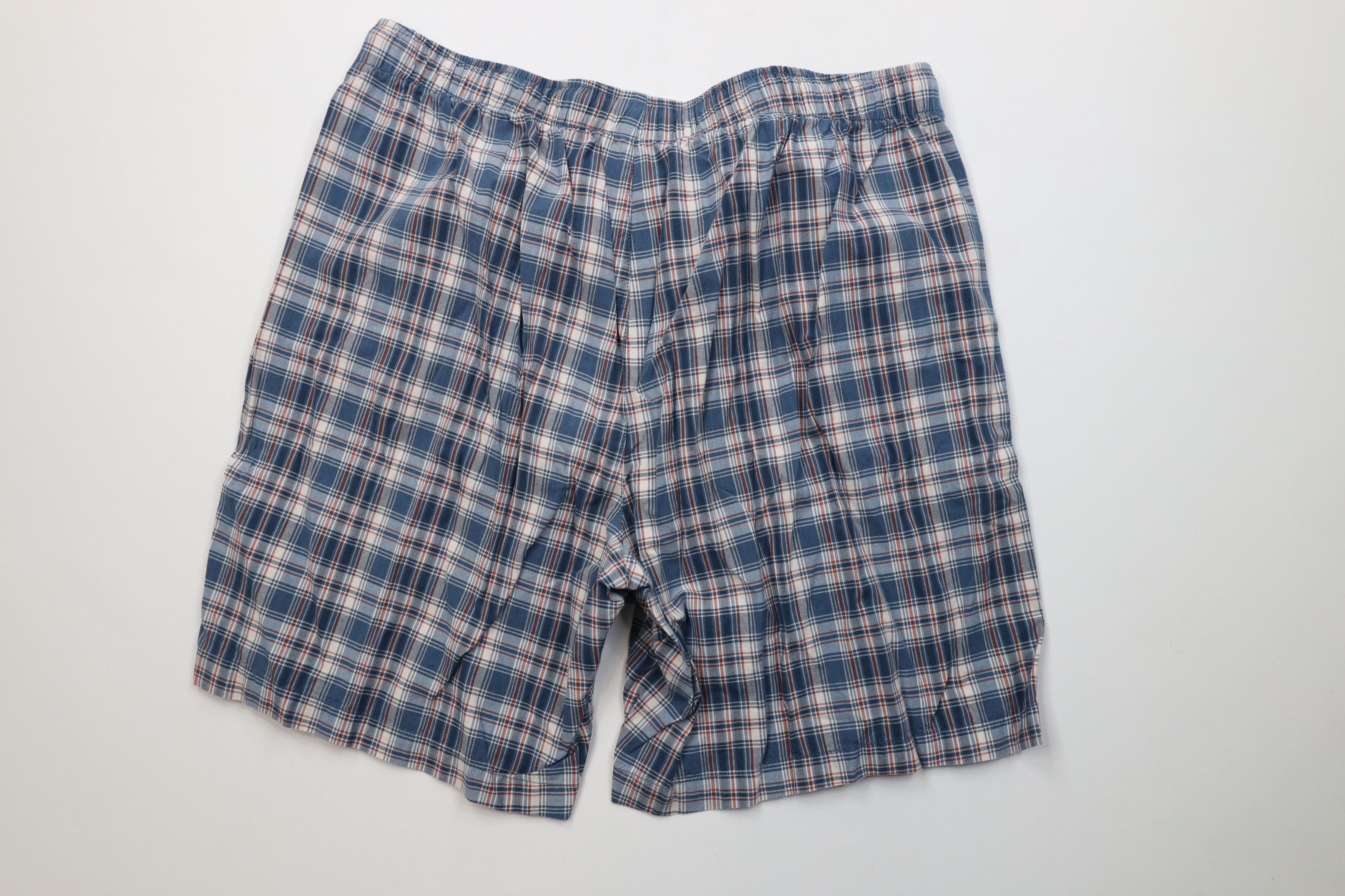 L.L. Bean Vintage Y2K LL Bean Above Knee Pajamas Harem Shorts Plaid Size US 36 / EU 52 - 7 Thumbnail