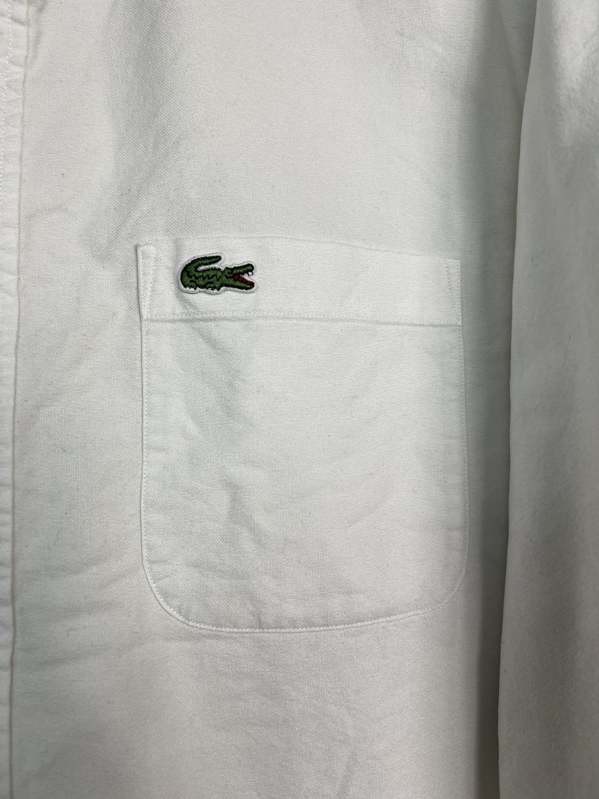 Lacoste Shirt Lacoste L!VE white new collection Size US L / EU 52-54 / 3 - 3 Thumbnail