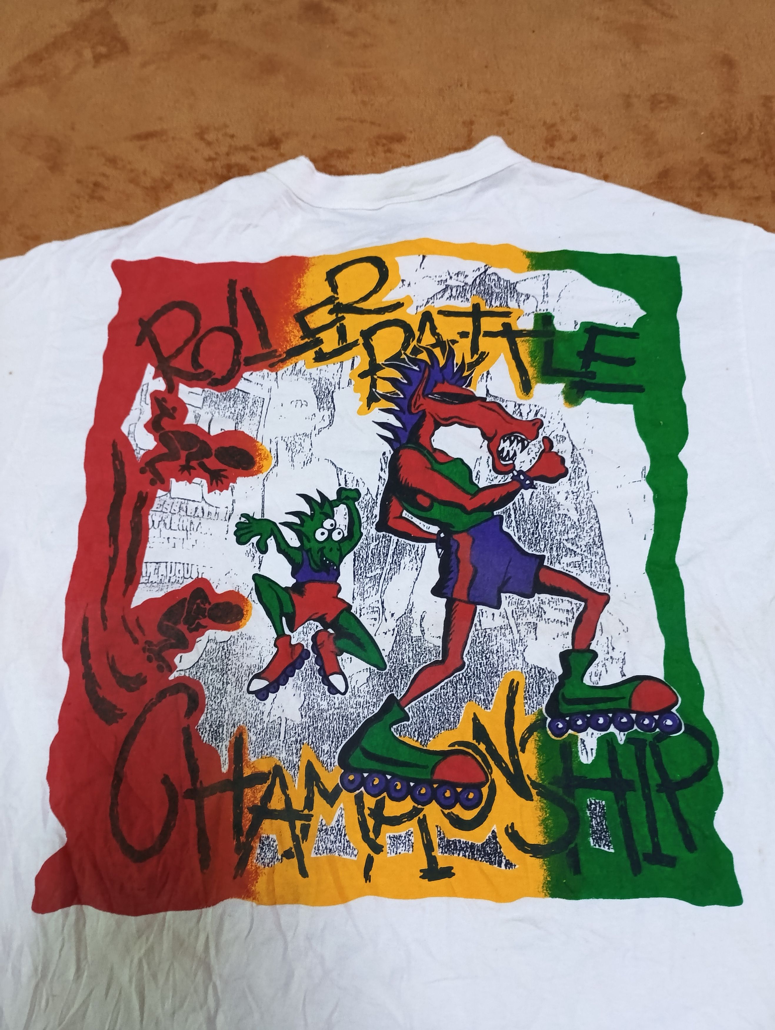 Vintage Vintage roller battle championship tees Size US L / EU 52-54 / 3 - 2 Thumbnail