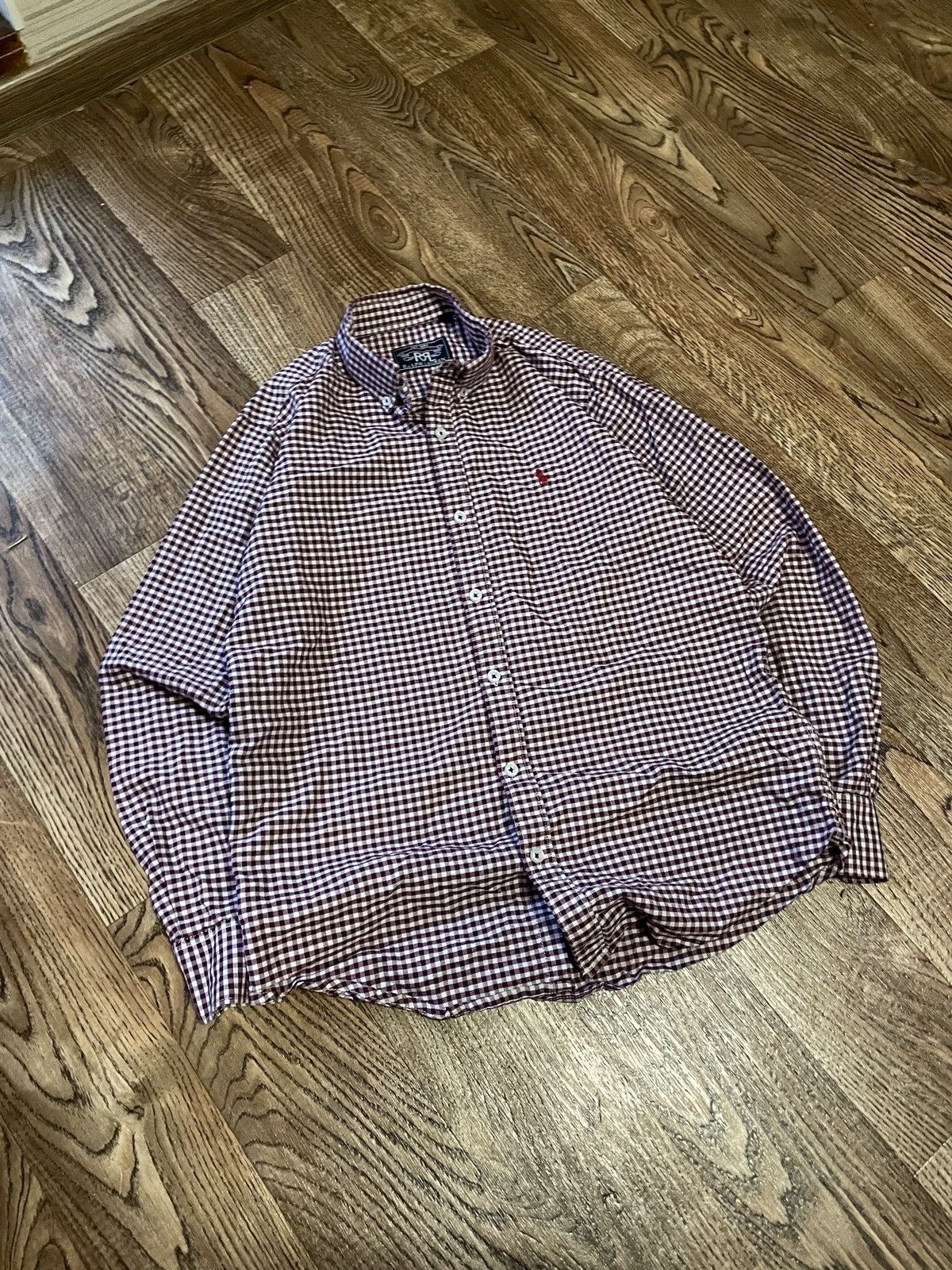 RRL Ralph Lauren Ralph Lauren Double R RRL Checkered Shirt Size US M / EU 48-50 / 2 - 2 Thumbnail