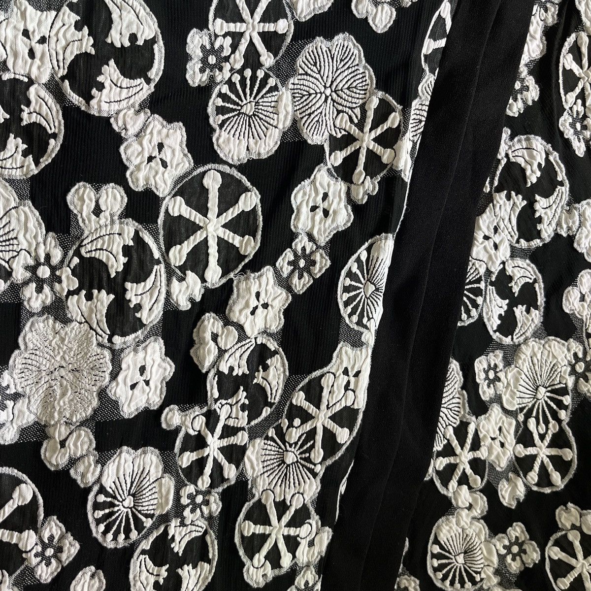 Kenzo KENZO • RARE VINTAGE 90s JAPANESE WAGARA SAKURA FLORAL SKIRT Size 26" / US 2 / IT 38 - 7 Thumbnail