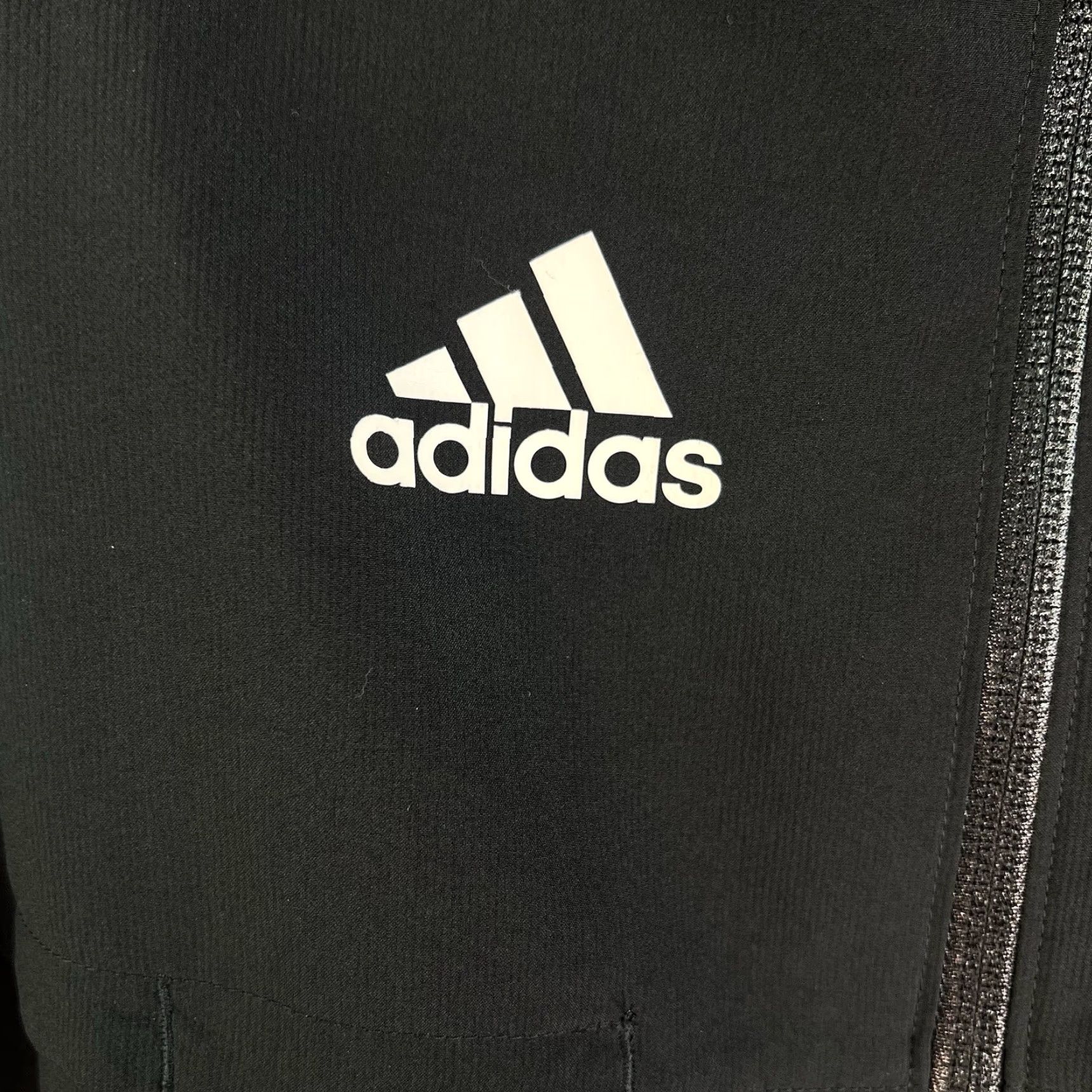 Adidas adidas Wake 78 Full Zip Track Jacket Mens Size S Black Size US S / EU 44-46 / 1 - 3 Thumbnail