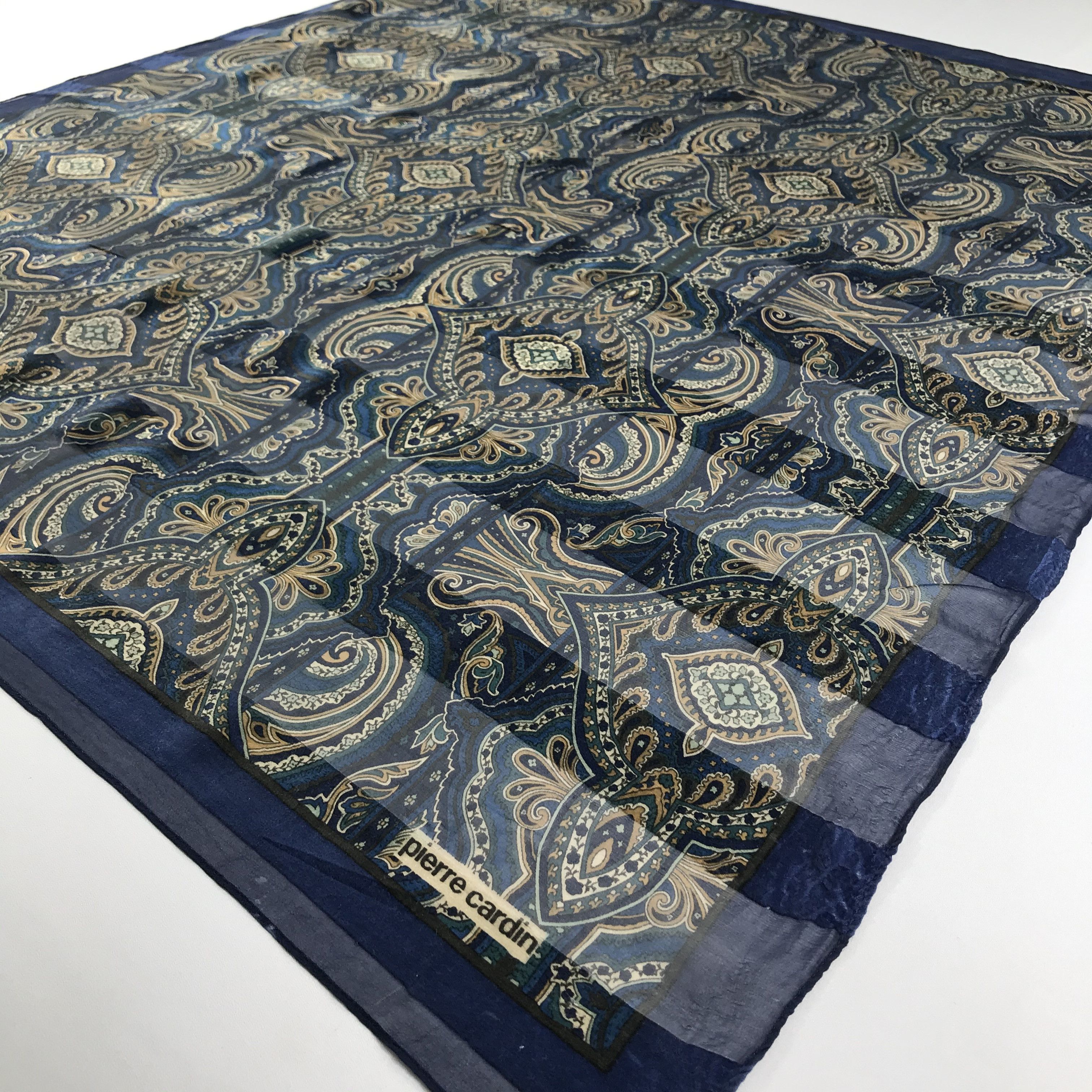 Pierre Cardin Vintage Pierre Cardin Silk Scarf Size ONE SIZE - 3 Thumbnail
