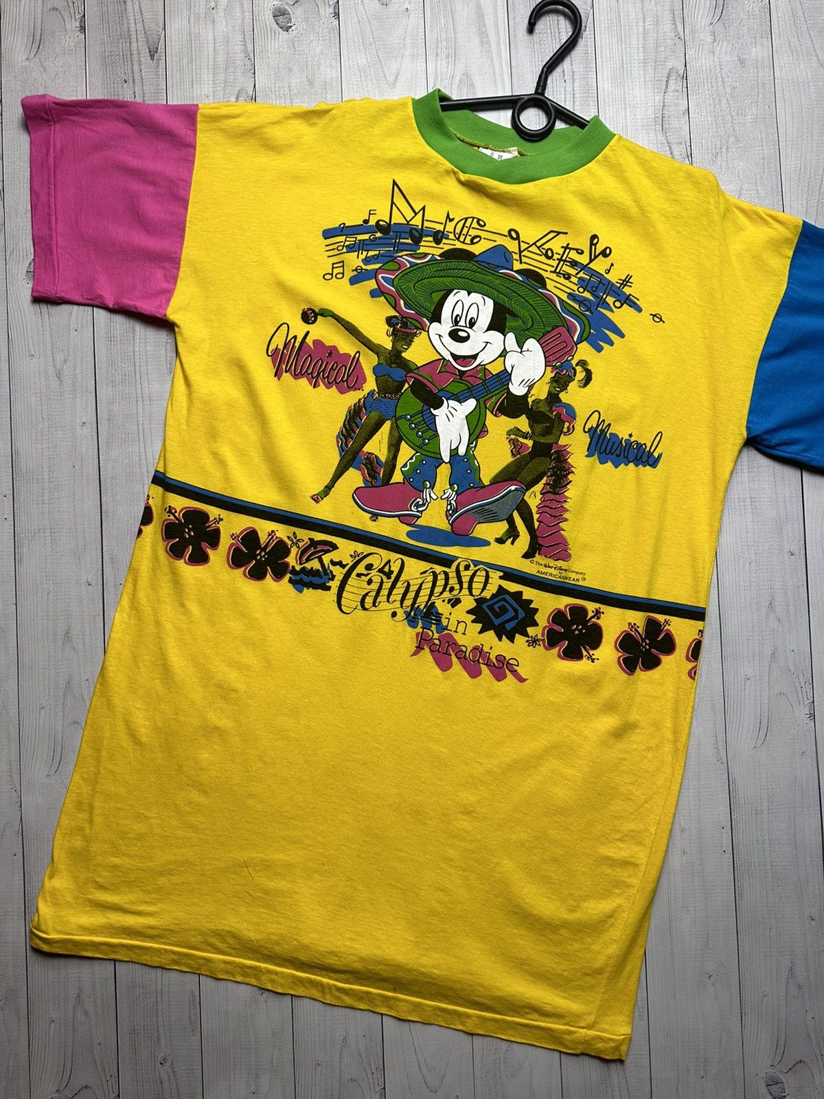 Cartoon Network × Mickey Mouse × Vintage Vintage Mickey Mouse rare tee size XL 1991 rare USA Size US XL / EU 56 / 4 - 2 Thumbnail