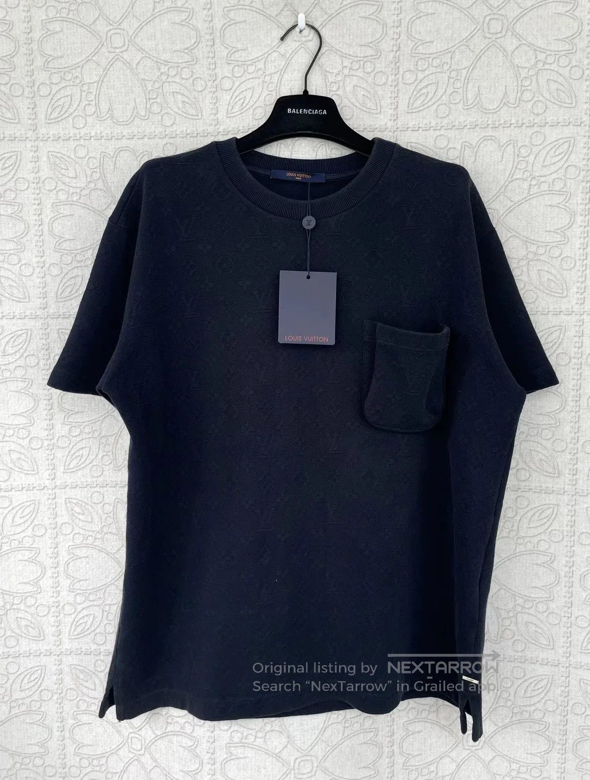 Louis Vuitton louis vuitton dark blue short sleeve t. Size US XXL / EU 58 / 5 - 1 Thumbnail