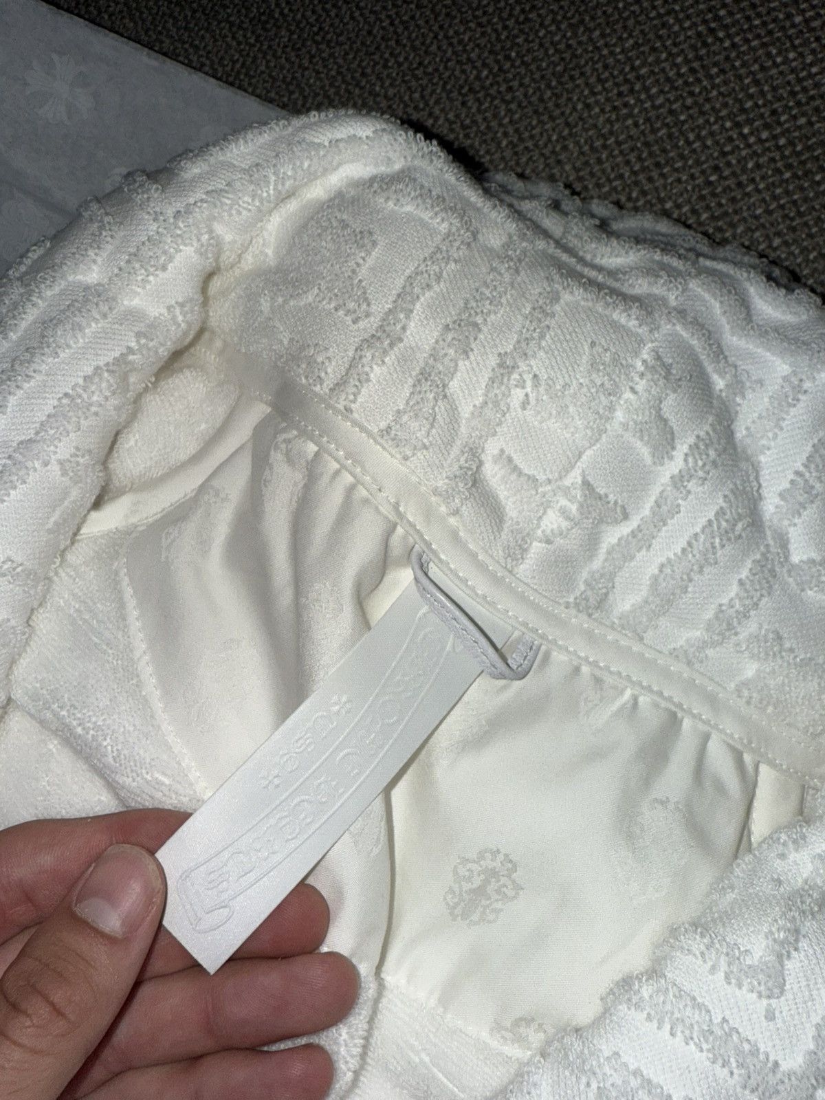 Chrome All Over Chrome Hearts Robe