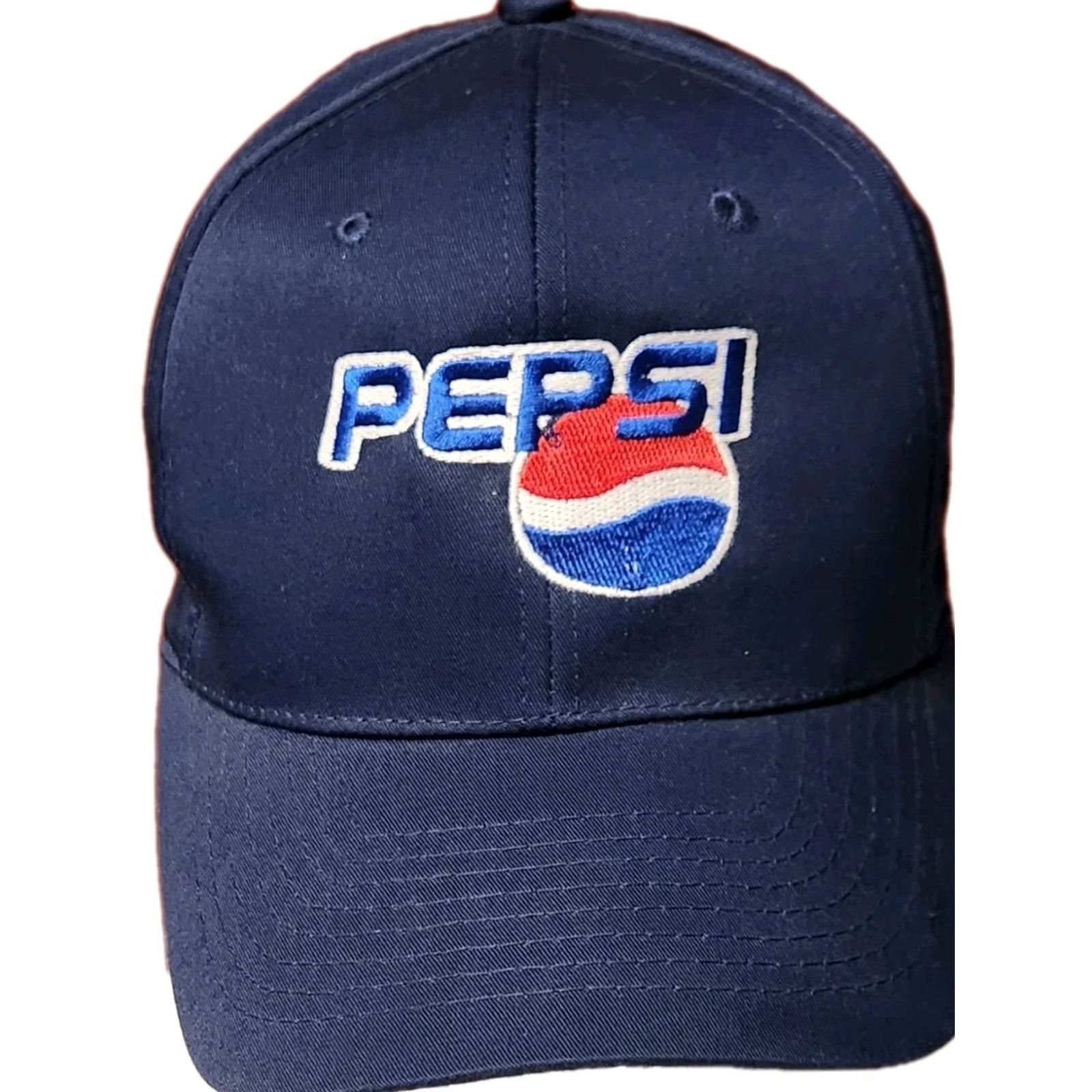 Vintage VINTAGE Nissin Pepsi Cola Snapback Hat Blue Embroidered Logo Adjustable VTG Mens Baseball Cap Size ONE SIZE - 2 Thumbnail