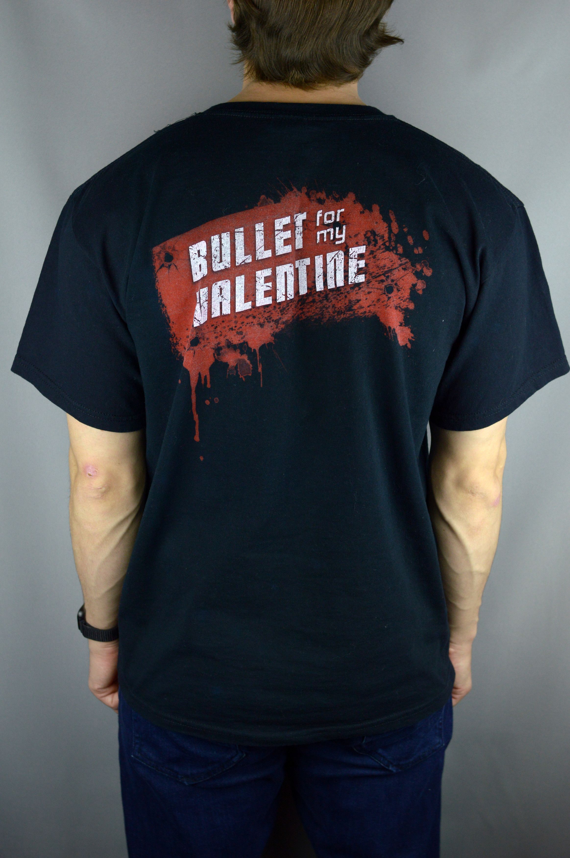 Vintage Vintage Bullet for my Valentine t shirt Size US L / EU 52-54 / 3 - 2 Thumbnail