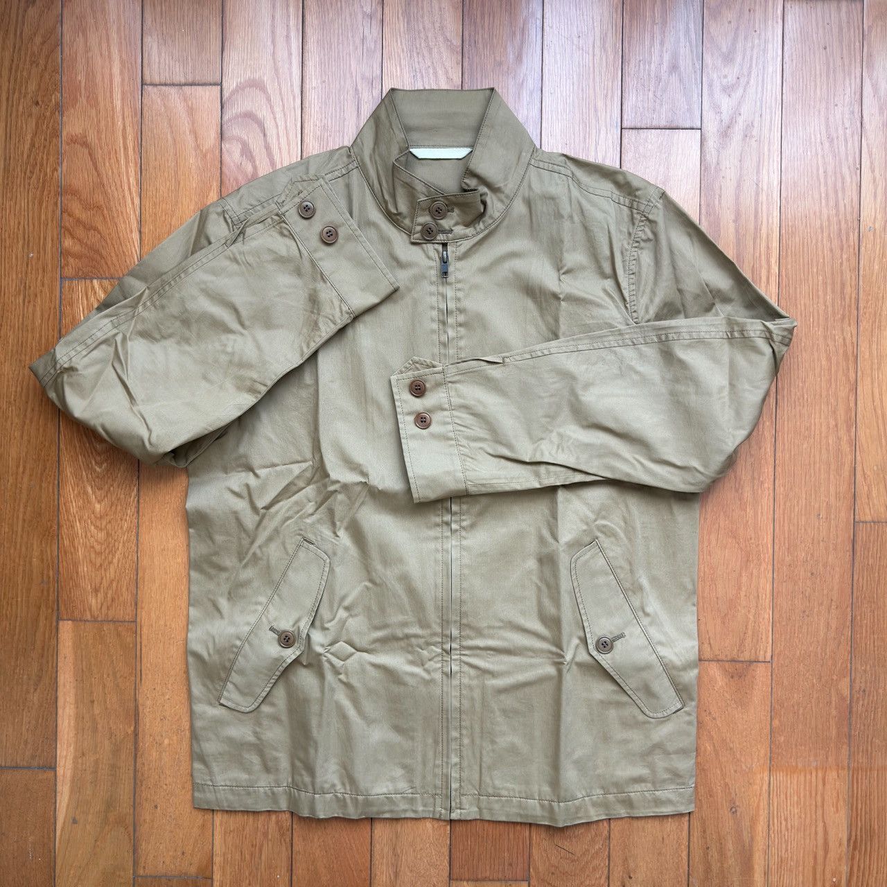 Muji MUJI LABO Minimal Cotton Zip Jacket – Made in Japan Size US L / EU 52-54 / 3 - 1 Thumbnail