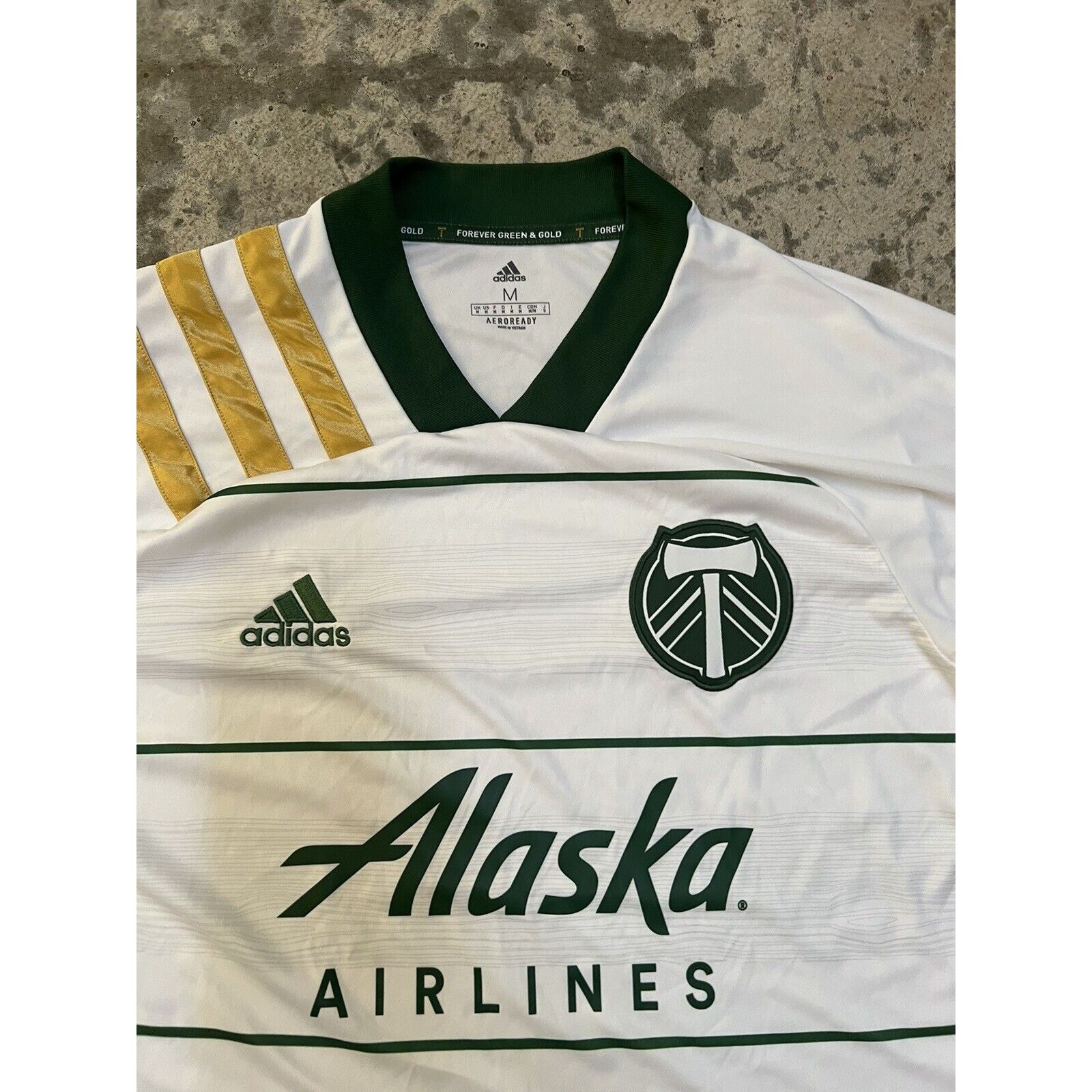 Adidas adidas Portland Timbers FC Authentic 2020 Away Jersey FM5983 Size US M / EU 48-50 / 2 - 3 Thumbnail