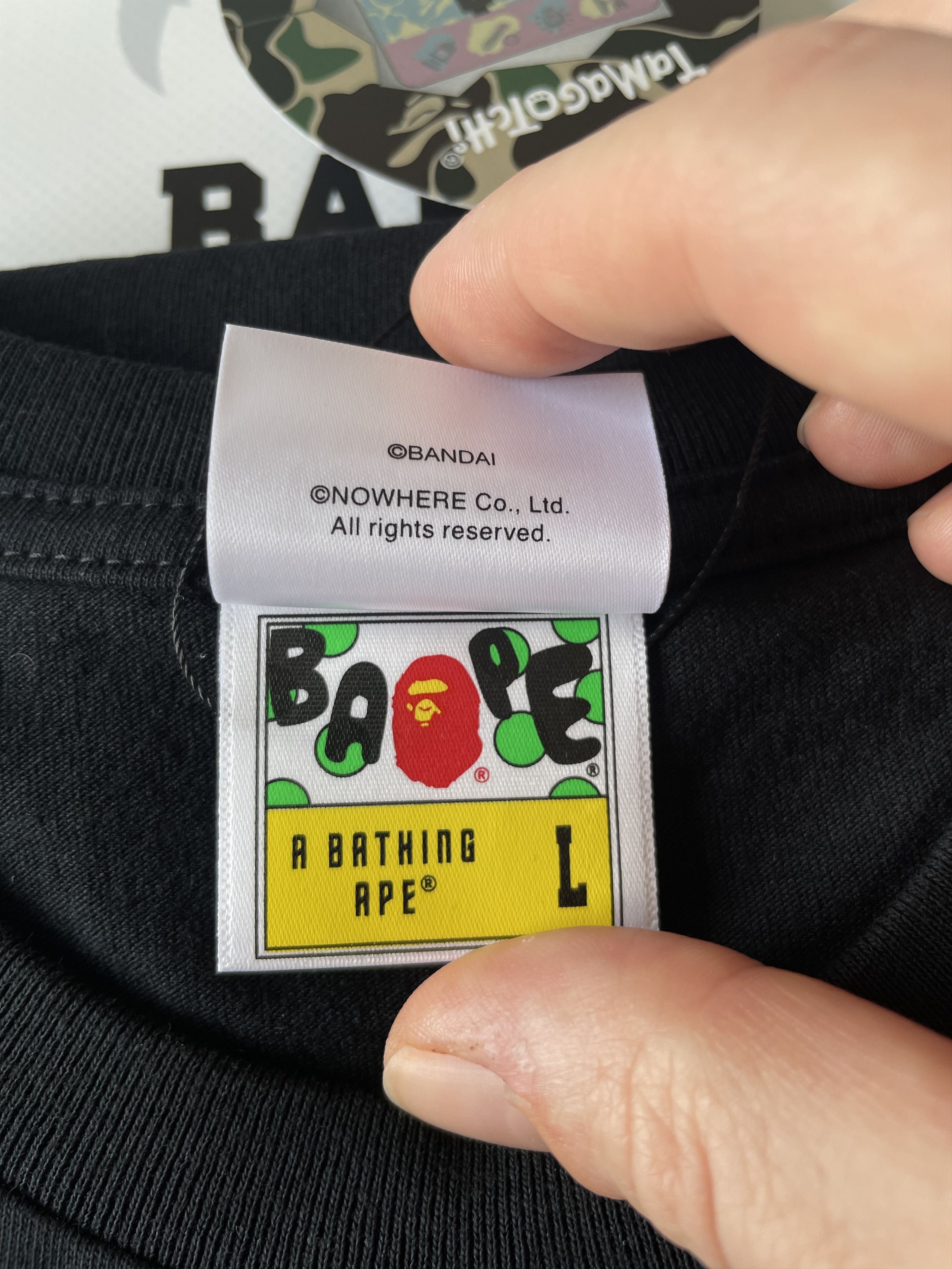 Bape BAPE X TAMAGOTCHI TEE #2 Size US L / EU 52-54 / 3 - 8 Thumbnail