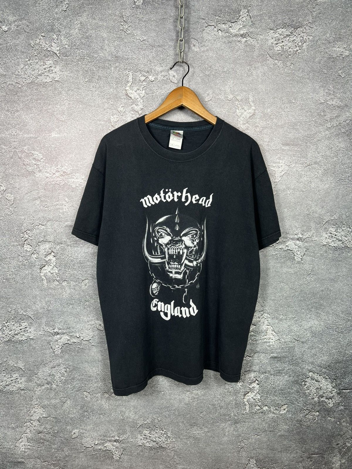 Band Tees Vintage Motorhead England Band Sun Faded T-shirt Tee Size US XL / EU 56 / 4 - 1 Thumbnail