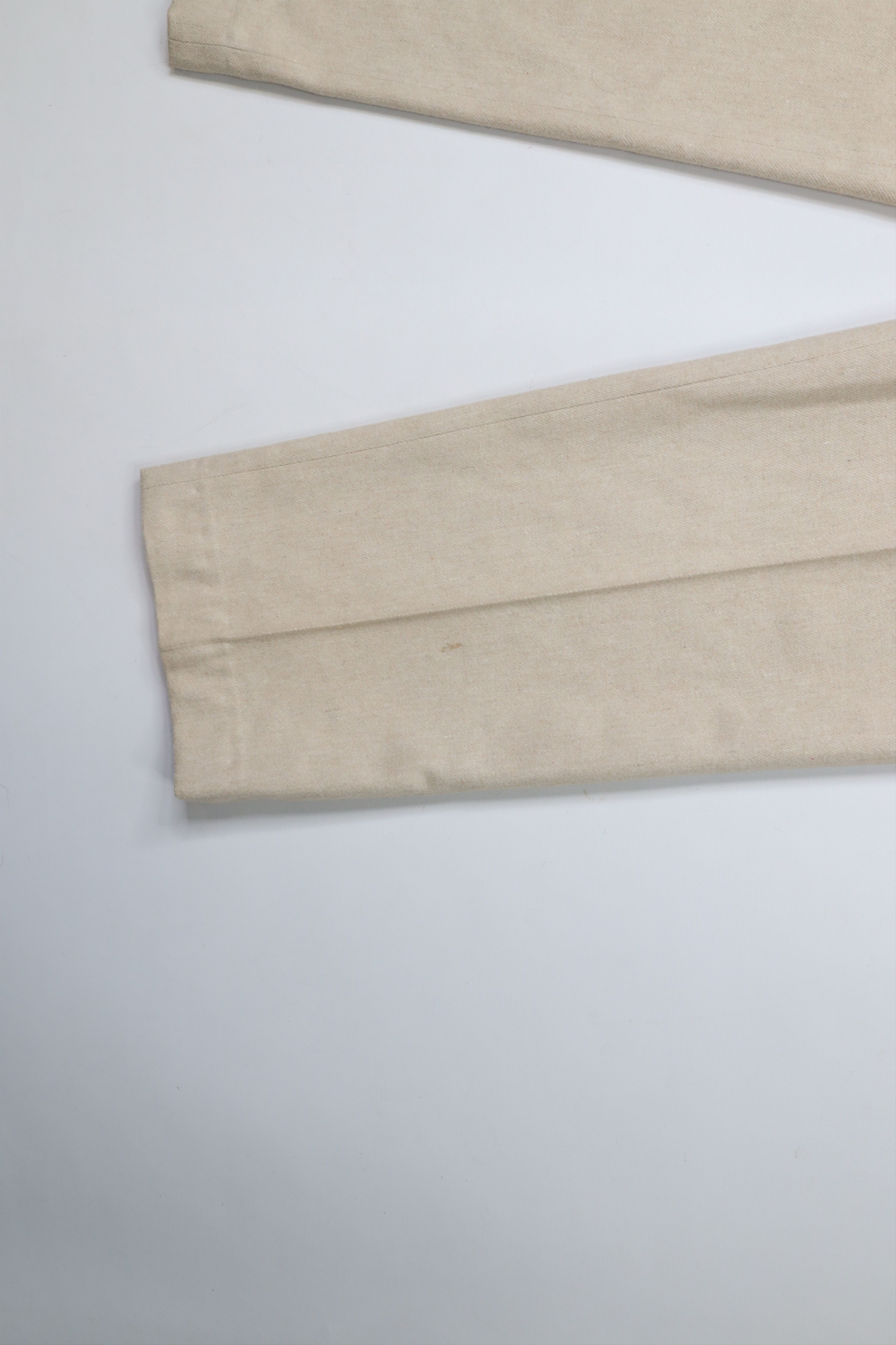 Vintage Vintage 90s Streetwear Heavy Wool Pleated Chino Pants Size US 36 / EU 52 - 5 Thumbnail