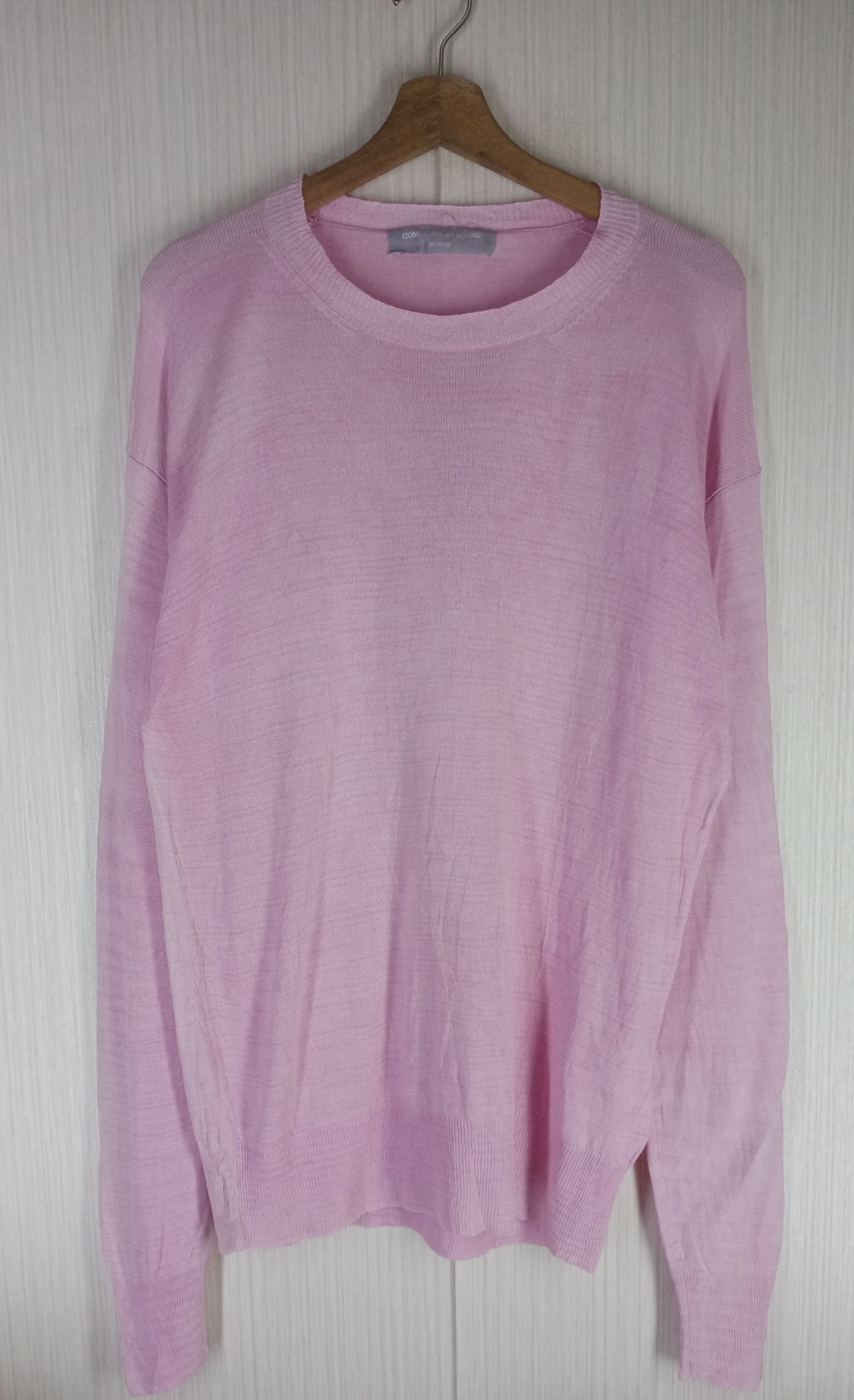 Comme des Garcons Homme Rare Vintage AD2001 Comme Des Garcons Homme Paper Knitwear Size US L / EU 52-54 / 3 - 1 Thumbnail