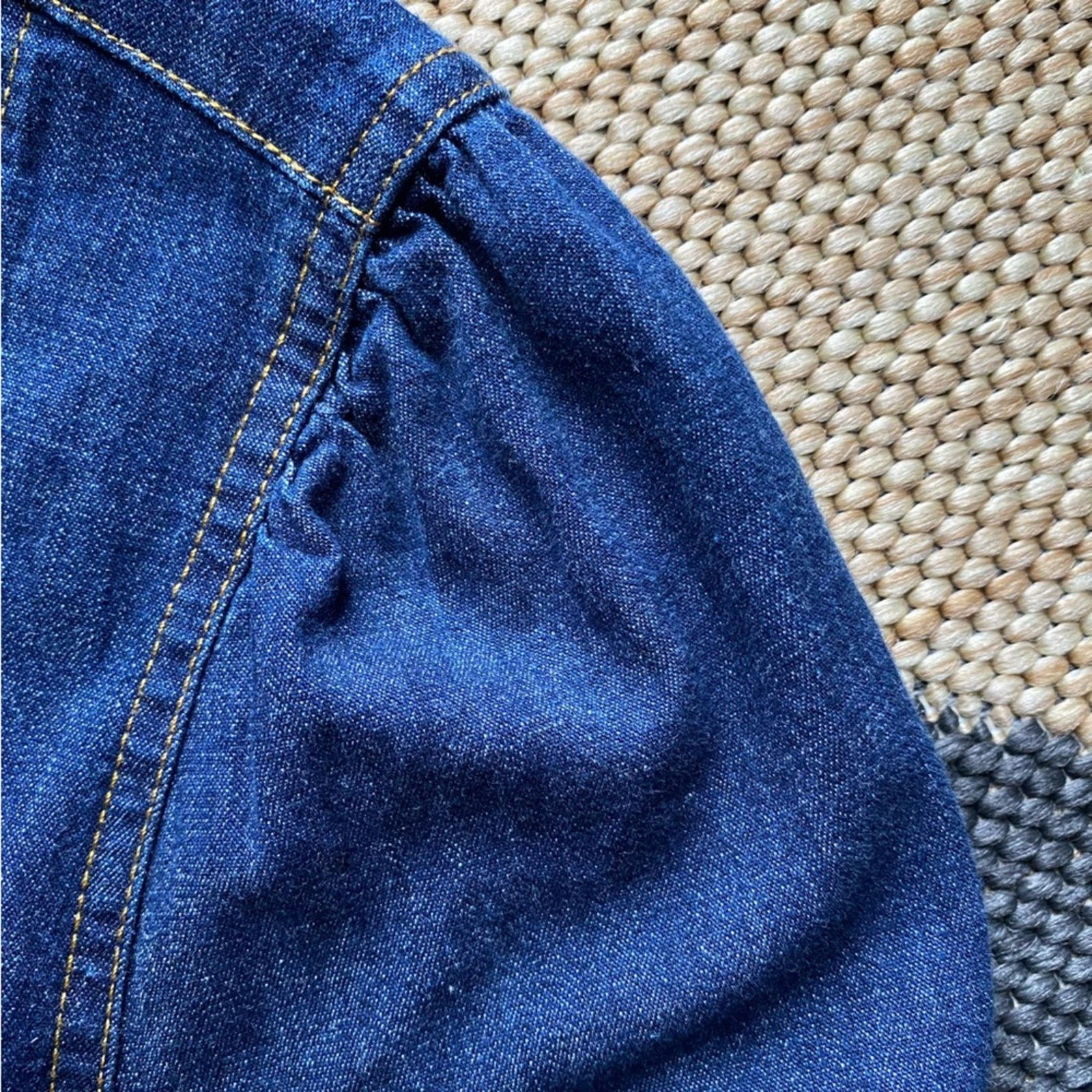 UNTUCKit UNTUCKit • Annie Cotton Lycra Women’s Denim Shirt Dress 8 Size M / US 6-8 / IT 42-44 - 7 Thumbnail