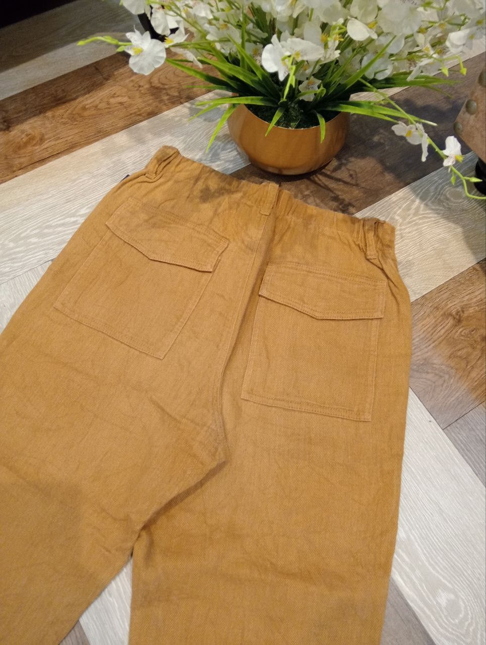 Issey Miyake VINTAGE ISSEY MIYAKE PLANTATION BAGGY PANTS - SIZE S BROWN Size US 30 / EU 46 - 10 Thumbnail
