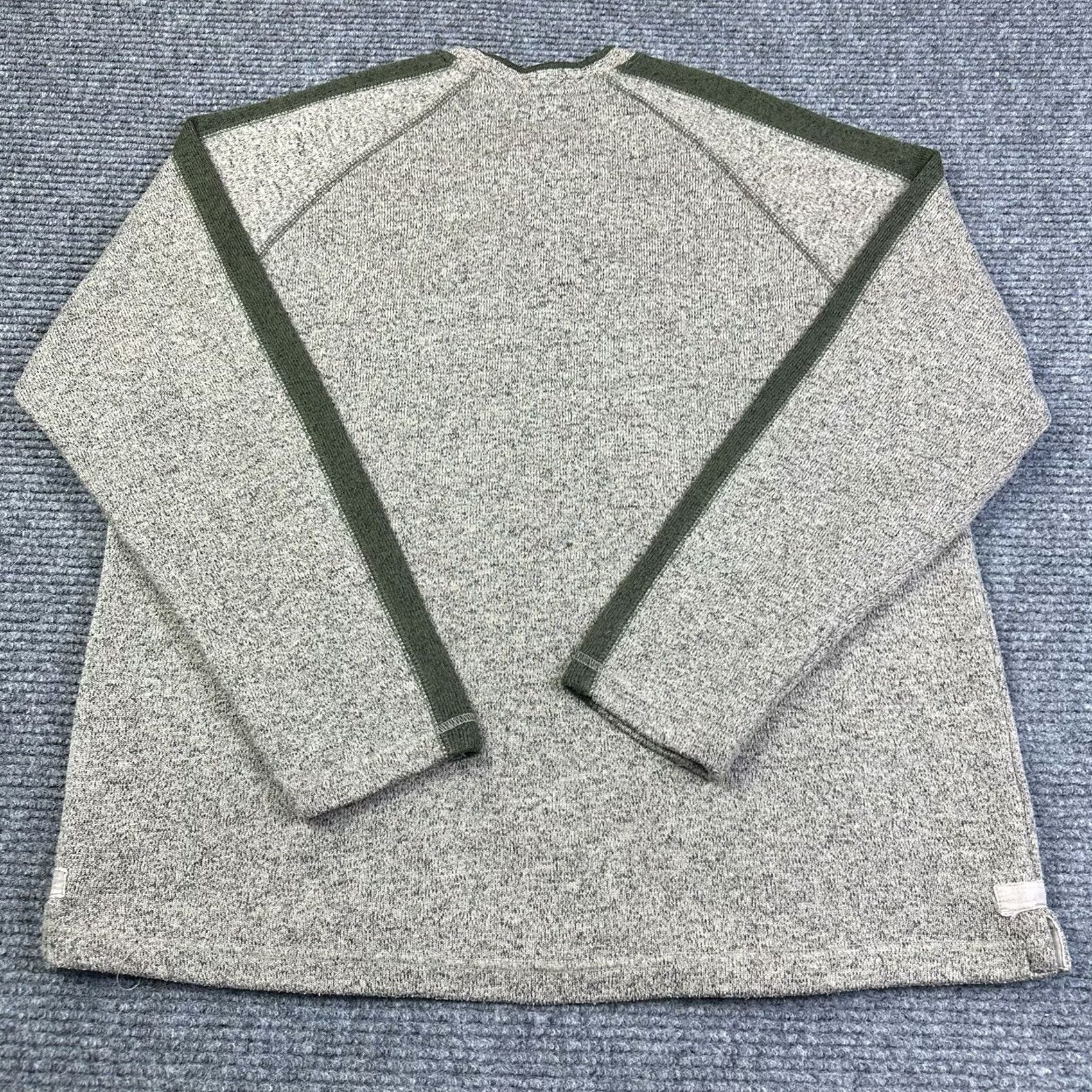 Eddie Bauer Eddie Bauer Crewneck Heathered Fleece Pullover Mens XL Embroidered Logo Size US XL / EU 56 / 4 - 3 Thumbnail