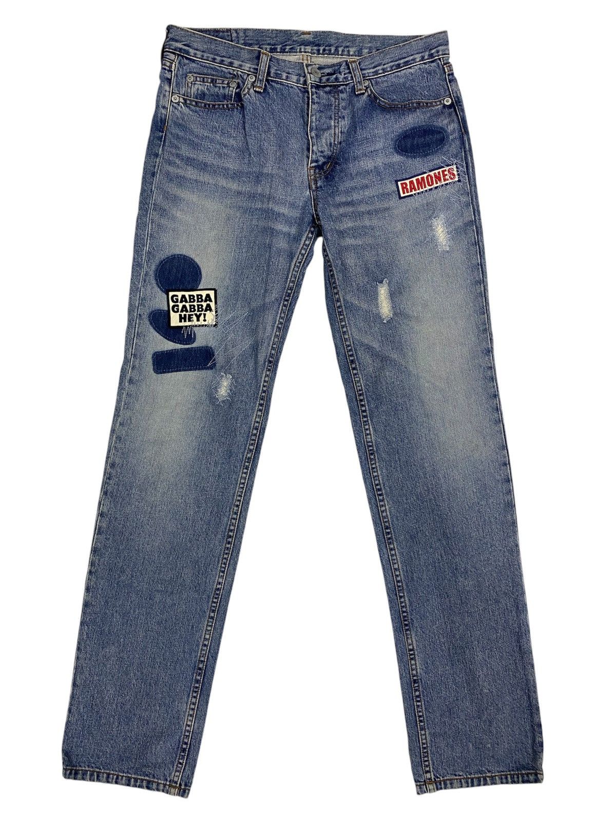 Hysteric Glamour Vtg Hysteric Glamour x Ramones distressed patch