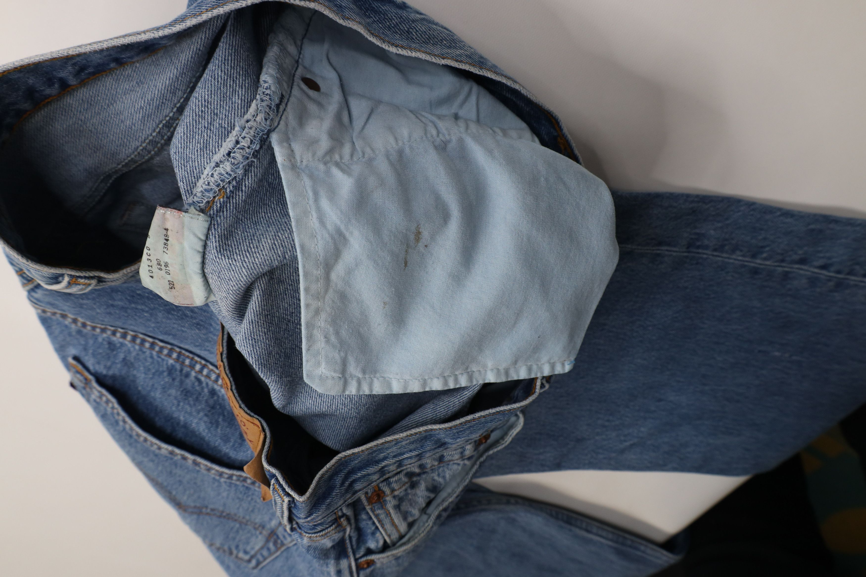 Vintage Vintage 90s Levis 501xx Fly Original Straight Leg Jeans USA Size US 38 / EU 54 - 9 Thumbnail