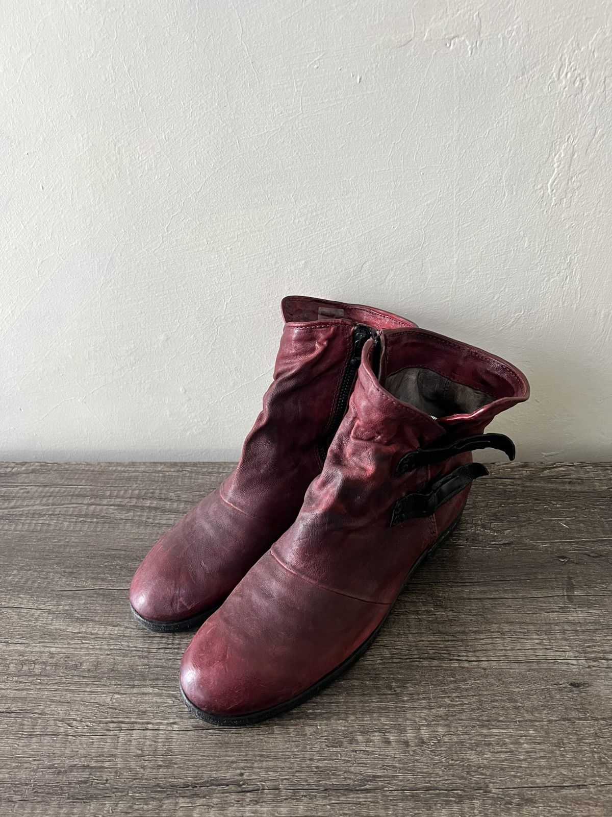 A.S.98 LEATHER CHUNKY A.S.98 BOOTS Size US 8 / EU 41 - 4 Thumbnail