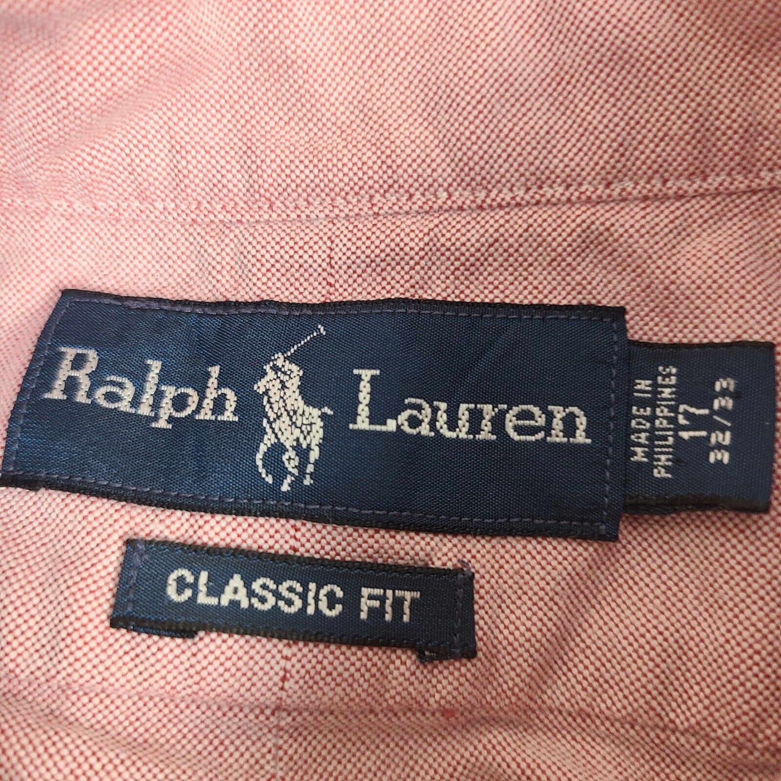 Polo Ralph Lauren Ralph Lauren Mens Long Sleeve Shirt 17 32/33 Color Classic Size US XL / EU 56 / 4 - 8 Thumbnail
