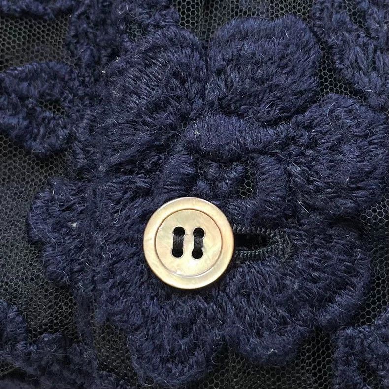 Comme des Garcons Comme des Garcons Flower openwork lace full embroidery coa Size M / US 6-8 / IT 42-44 - 8 Thumbnail