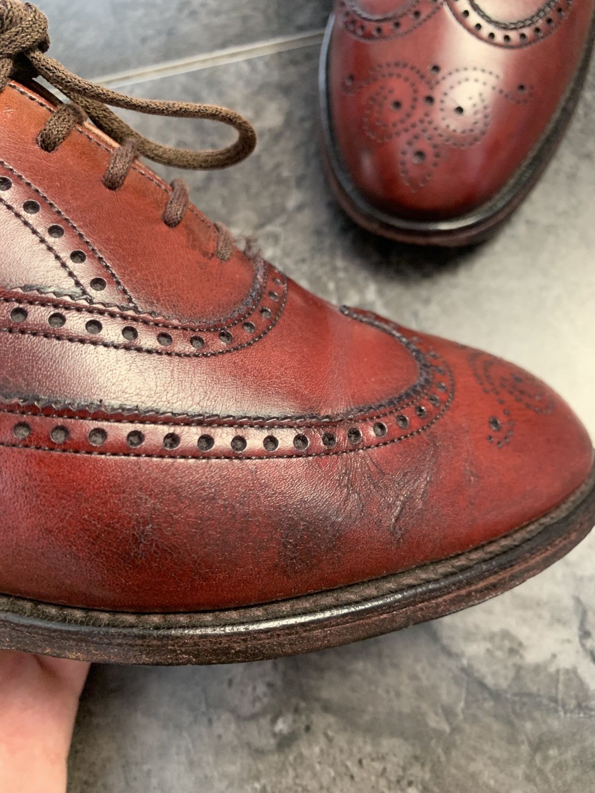 Church's Church’s Portmone Derby Brogue Size US 8.5 / EU 41-42 - 5 Thumbnail